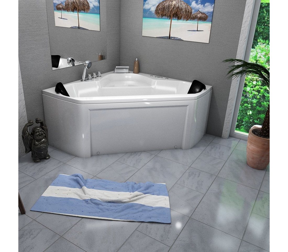 Thumbnail - AcquaVapore Whirlpool-Badewanne Whirlpool Pool Badewanne Wanne W02R-TH-ALL 135x135cm, (1-tlg)