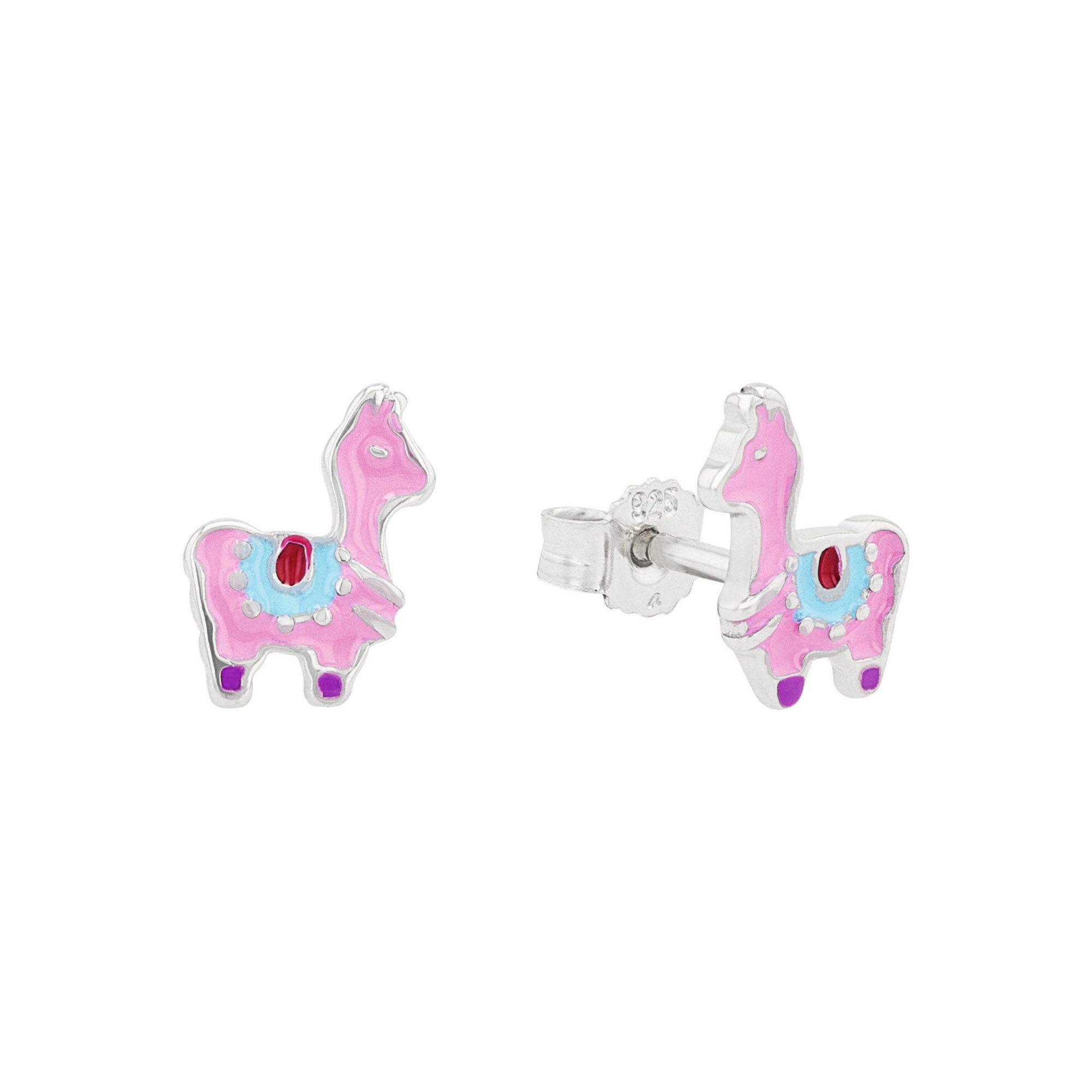 Amor Paar Ohrstecker (No information, No information), 925 Silber Kinder Schmuck - Unisex Schmuck - 2026616