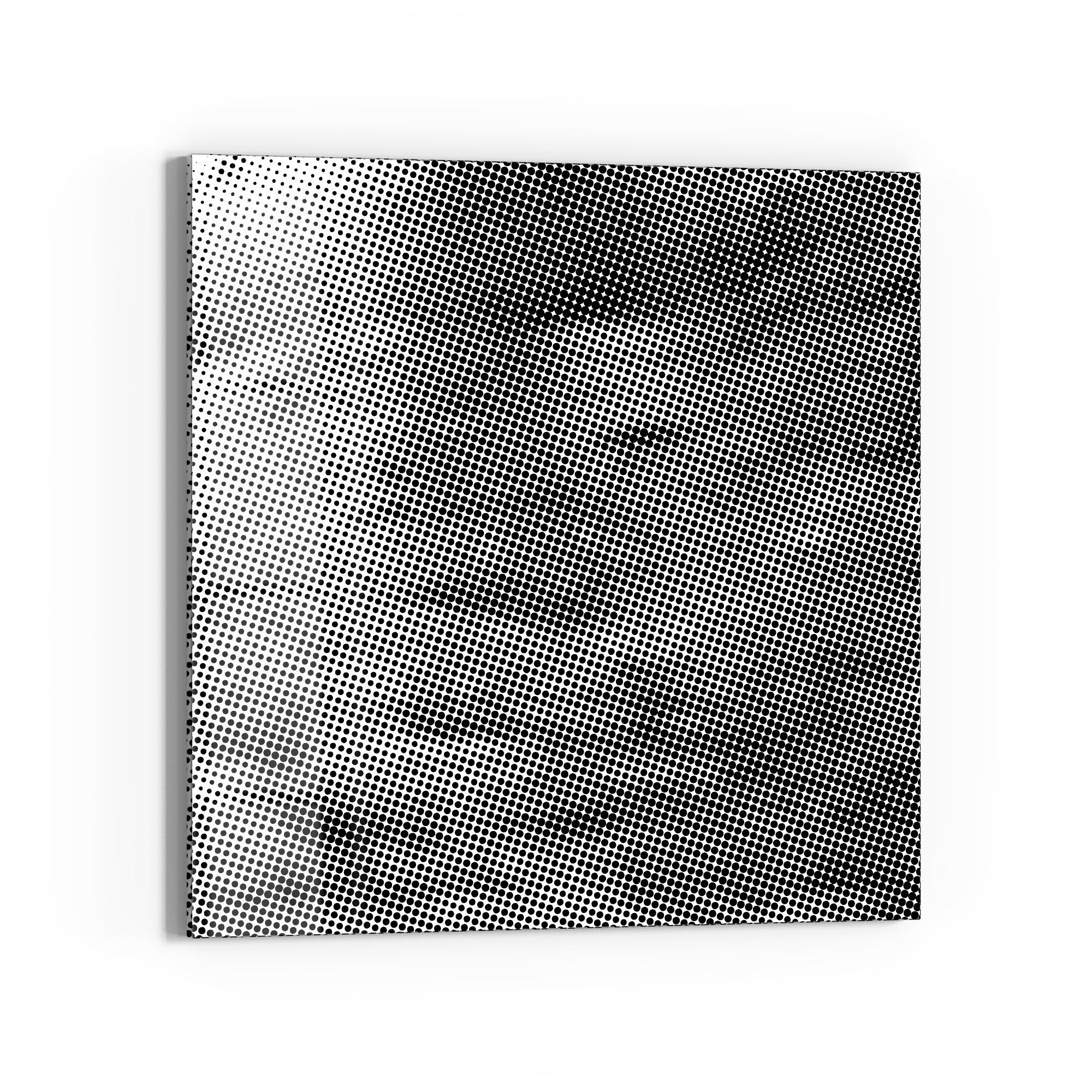 DEQORI Magnettafel 'Gitter aus Punkten', Whiteboard Pinnwand beschreibbar