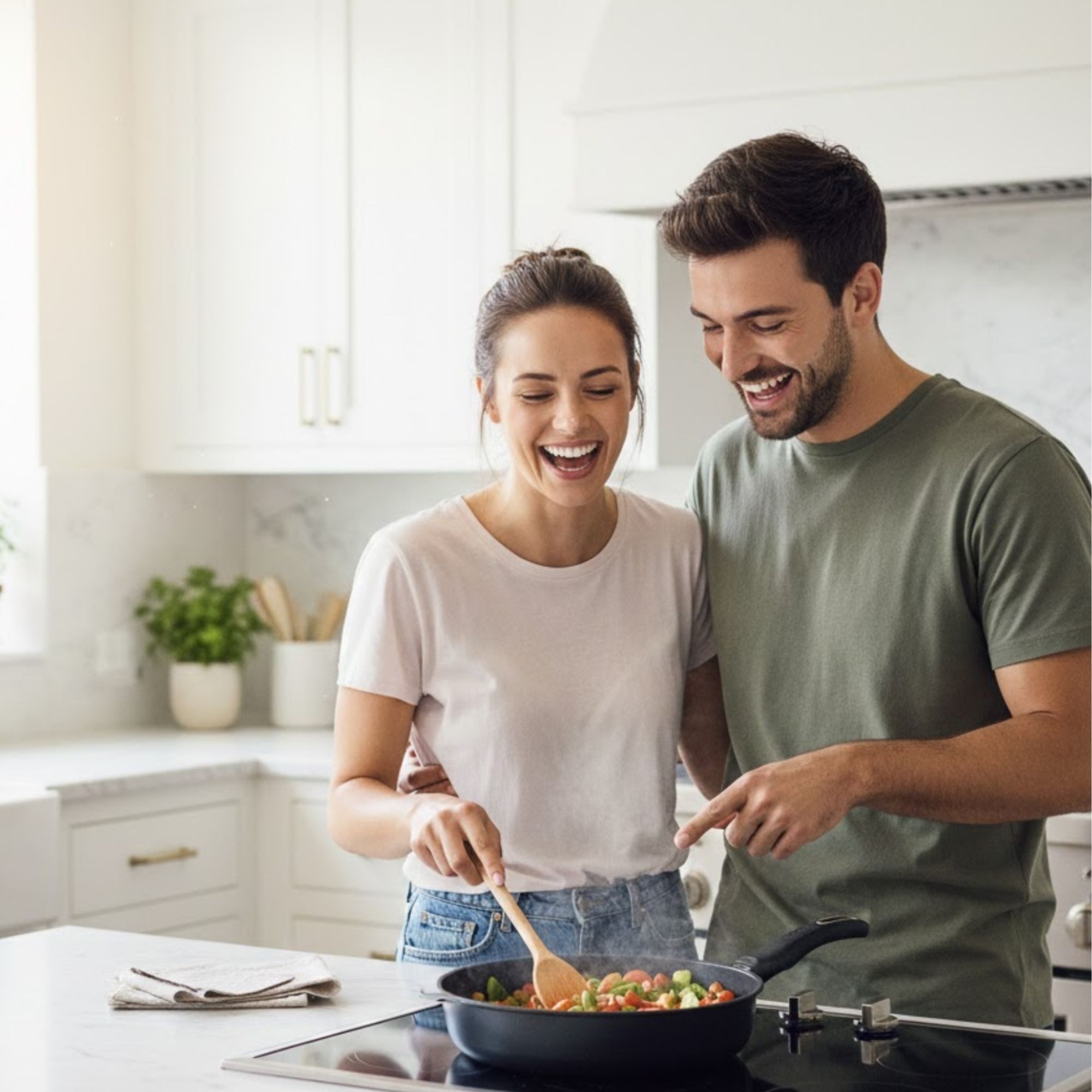 Gastrolux Bratpfanne Gastrolux Evo Pfanne HOCHRAND Guß-Bratpfanne 28 cm 7,5 cm mit