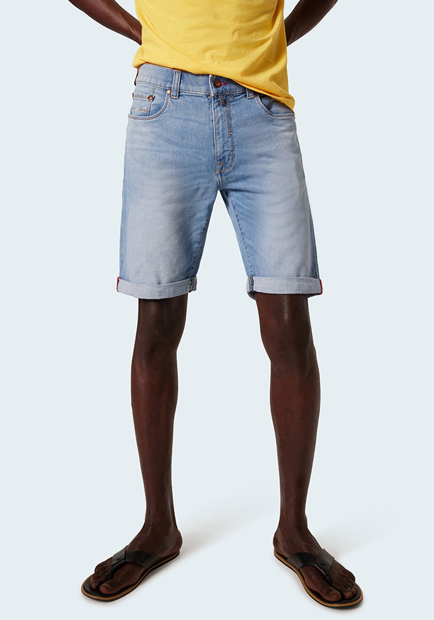Pierre Cardin Jeansshorts Lyon Tapered Bermuda Stretchdenim