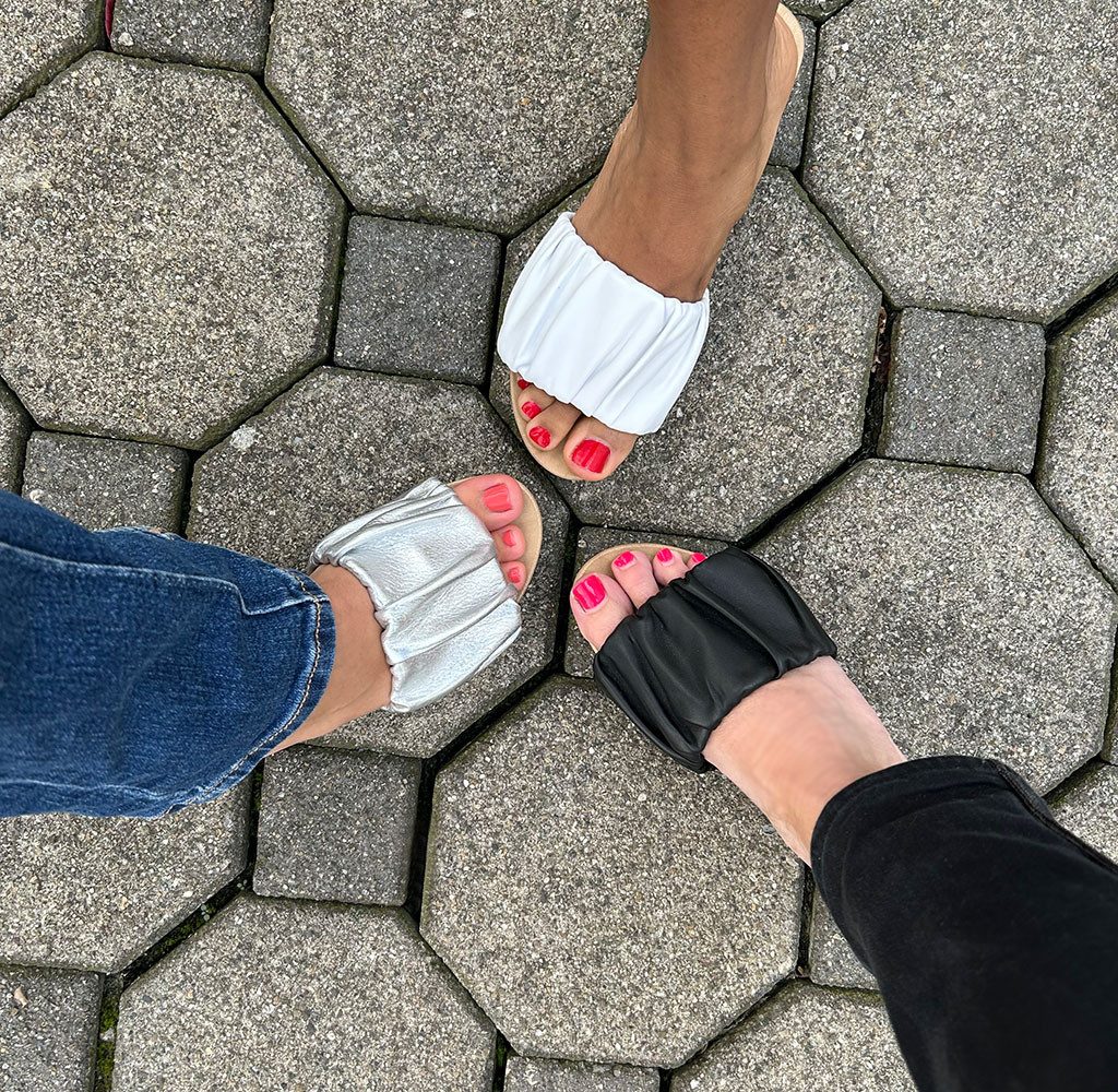 Softclox RUTH Nappa weiß (hazelnut) Pantolette günstig online kaufen