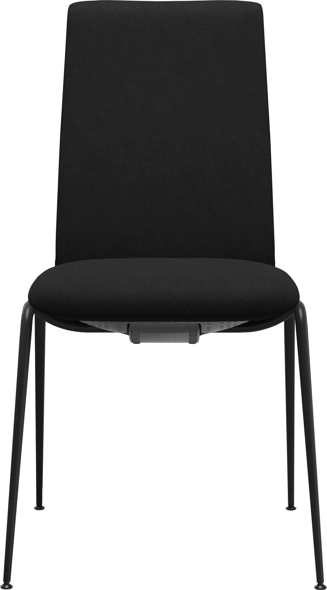 Stressless® Polsterstuhl matt aus Stahl mit Beinen Laurel, Größe in Schwarz M, Low Back