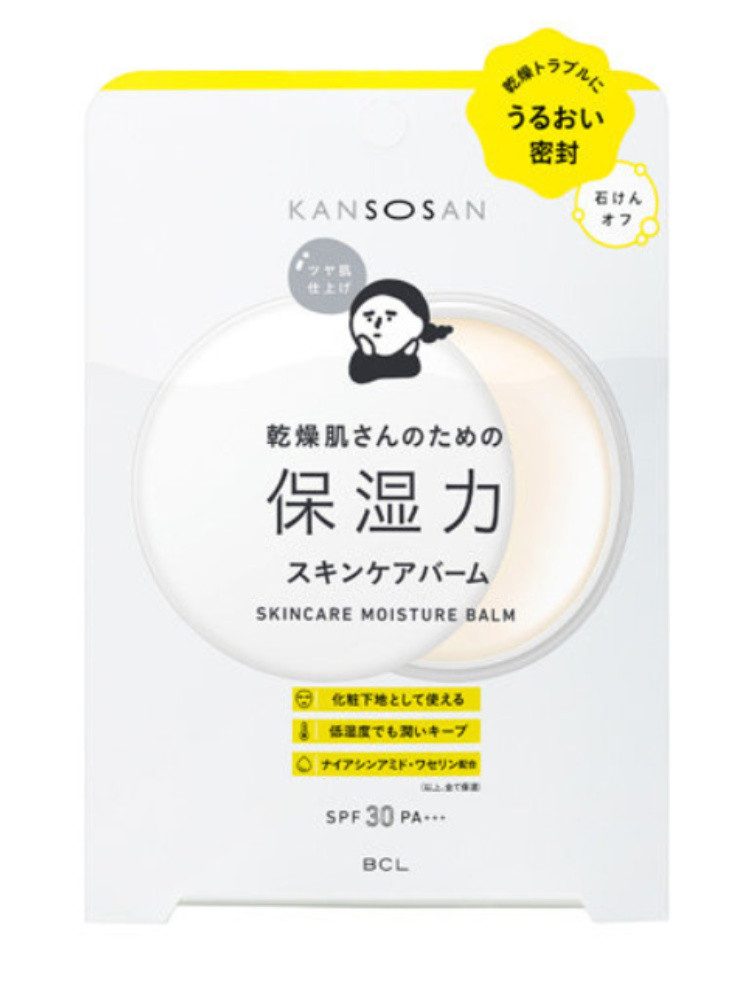 Kansosan Gesichtslotion BCL Skincare Moisture Balm Pflegebalsam SPF 30 PA+++, J-Beauty, 1-tlg.