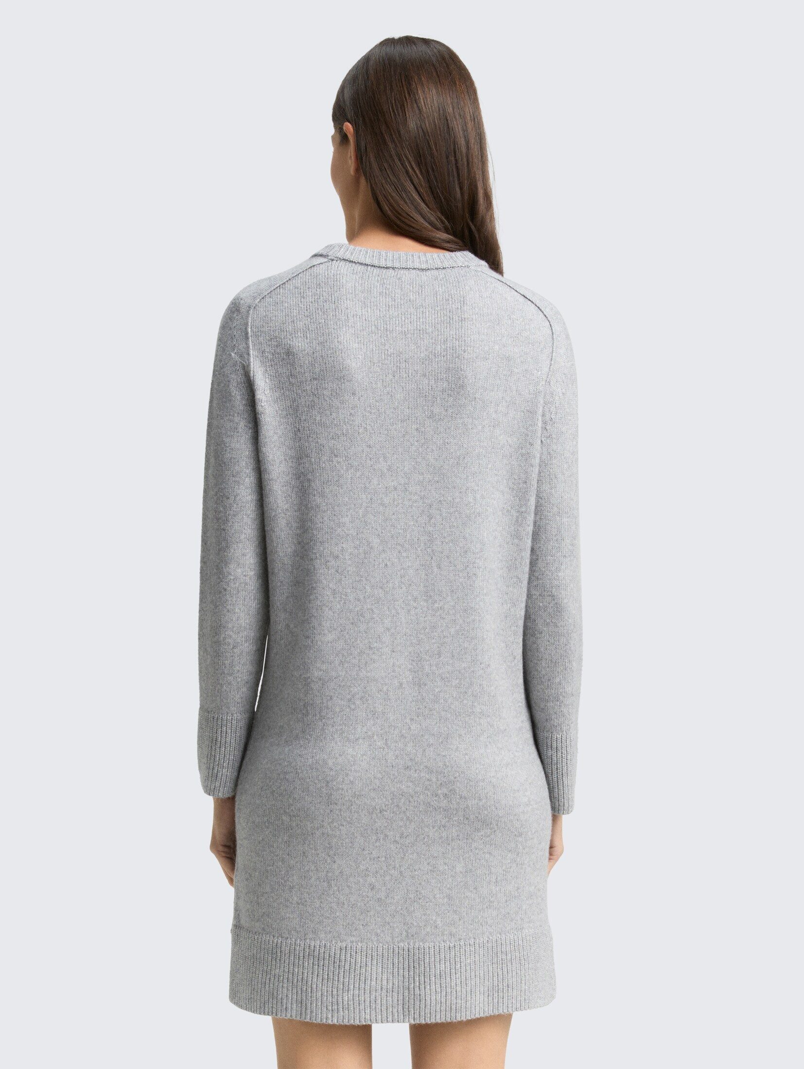 TOM TAILOR Sommerkleid Kleider & Jumpsuits Strickkleid in Melange-Optik