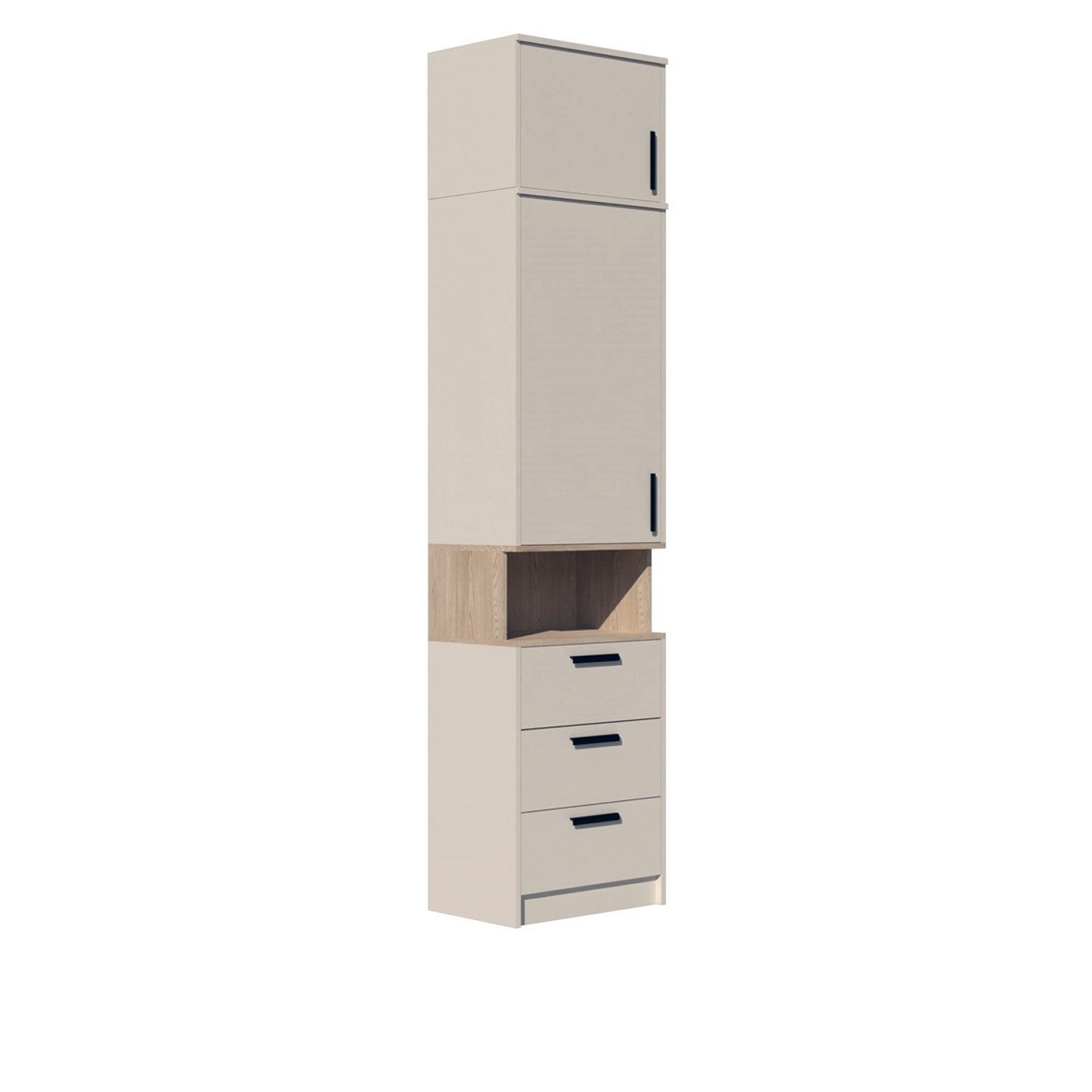 Marmex Möbel Stauraumregal GRANT G6+G14 C Regal, Bücherregal mit Schubladen Schlafzimmer