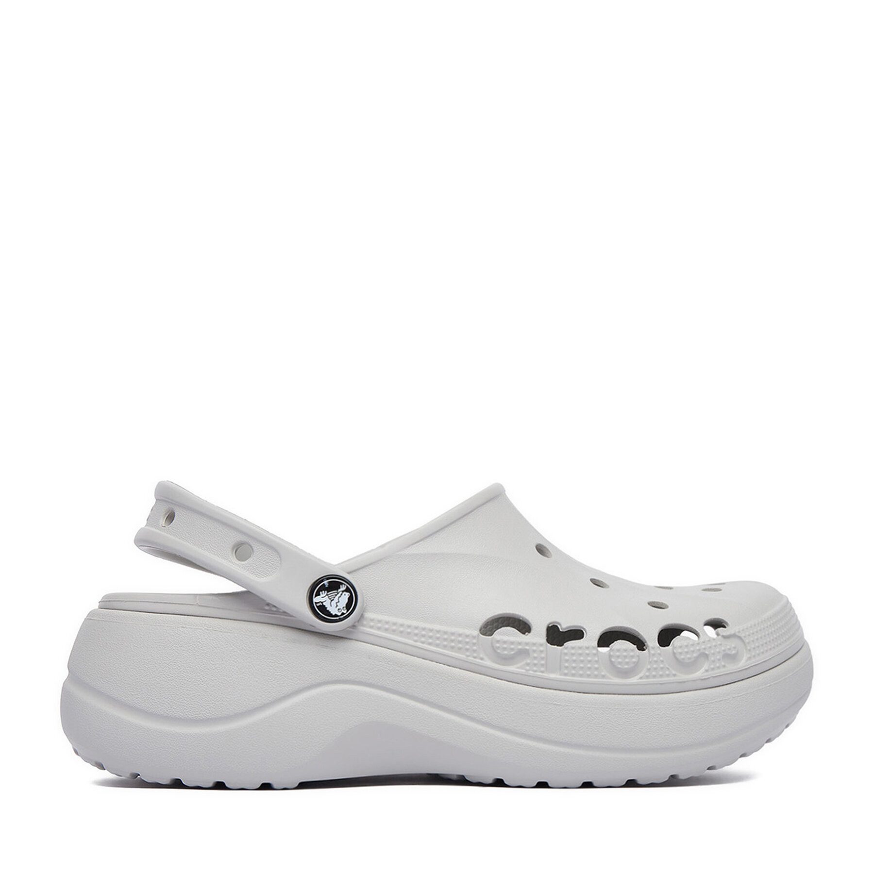 Crocs Graue Crocs Damen-Flip-Flops Badepantolette