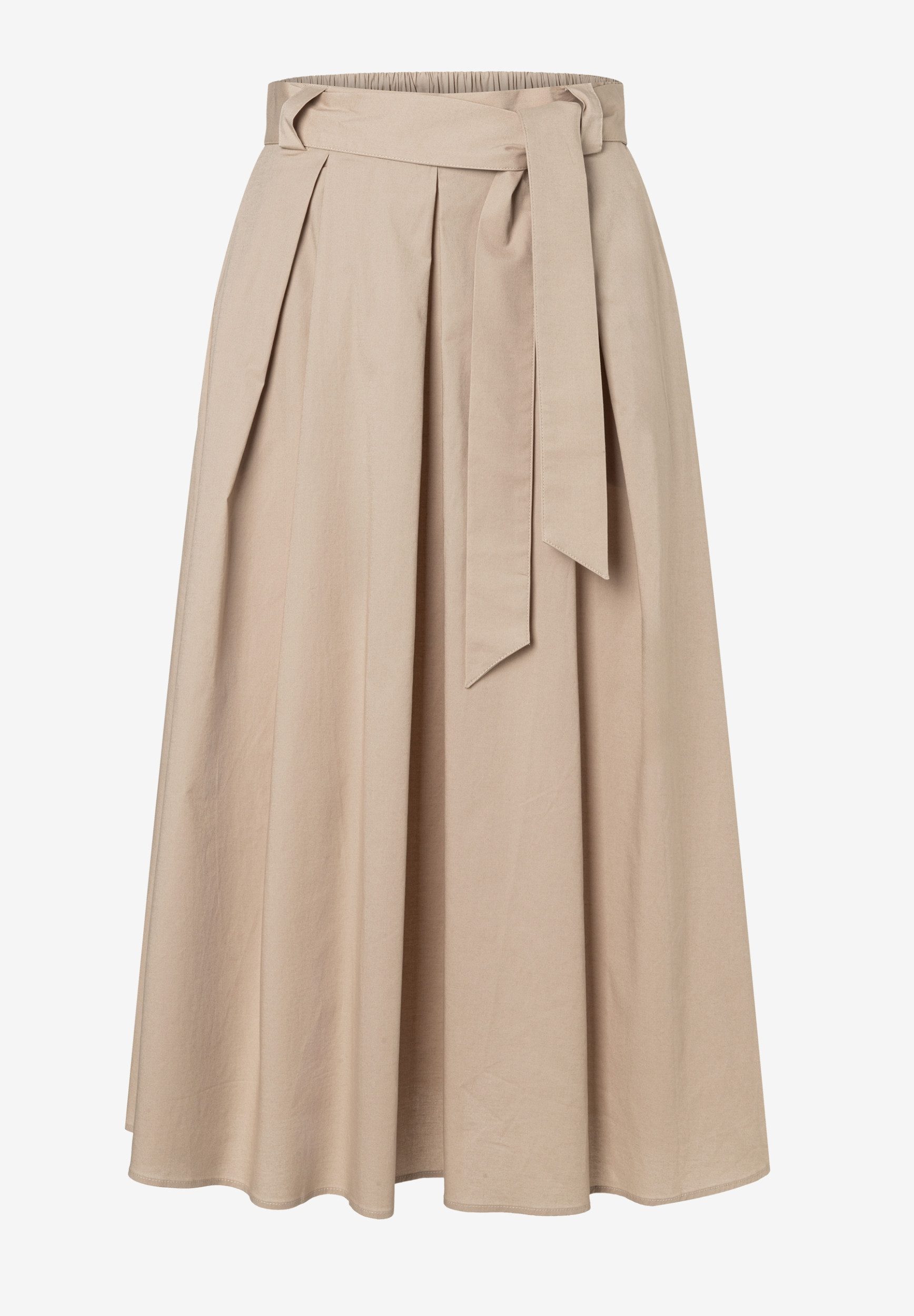 MORE&MORE Faltenrock Poplin Skirt günstig online kaufen