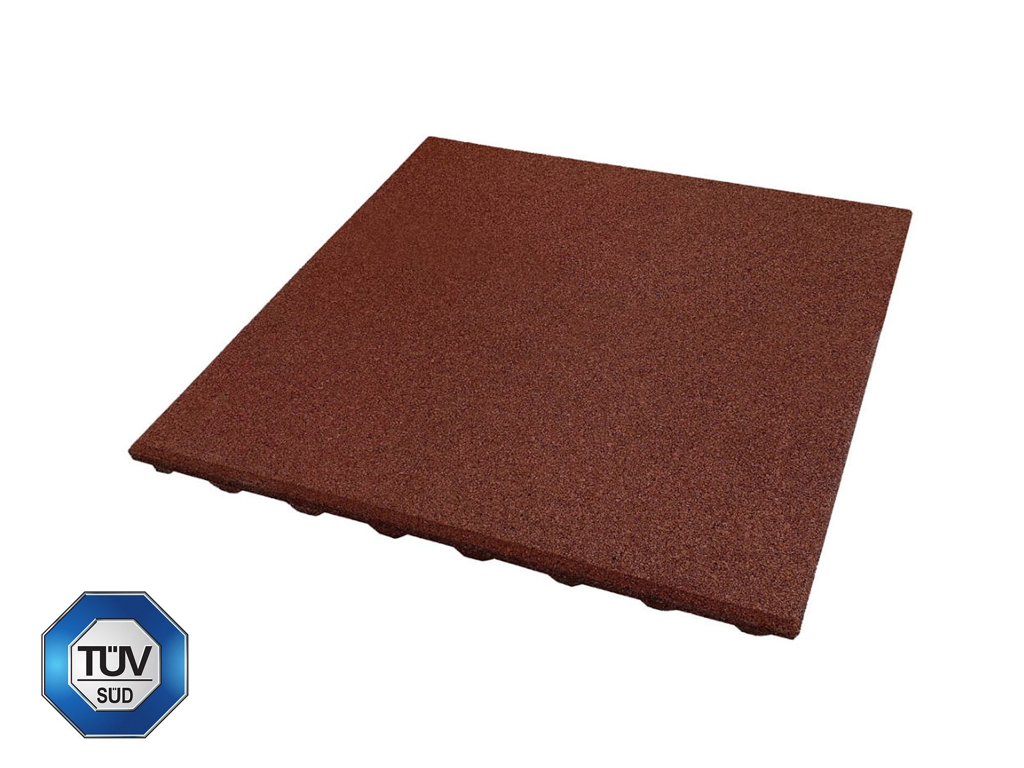 HPFloor Bodenschutzmatte Fallschutzmatte 50x50 cm 43 mm stark