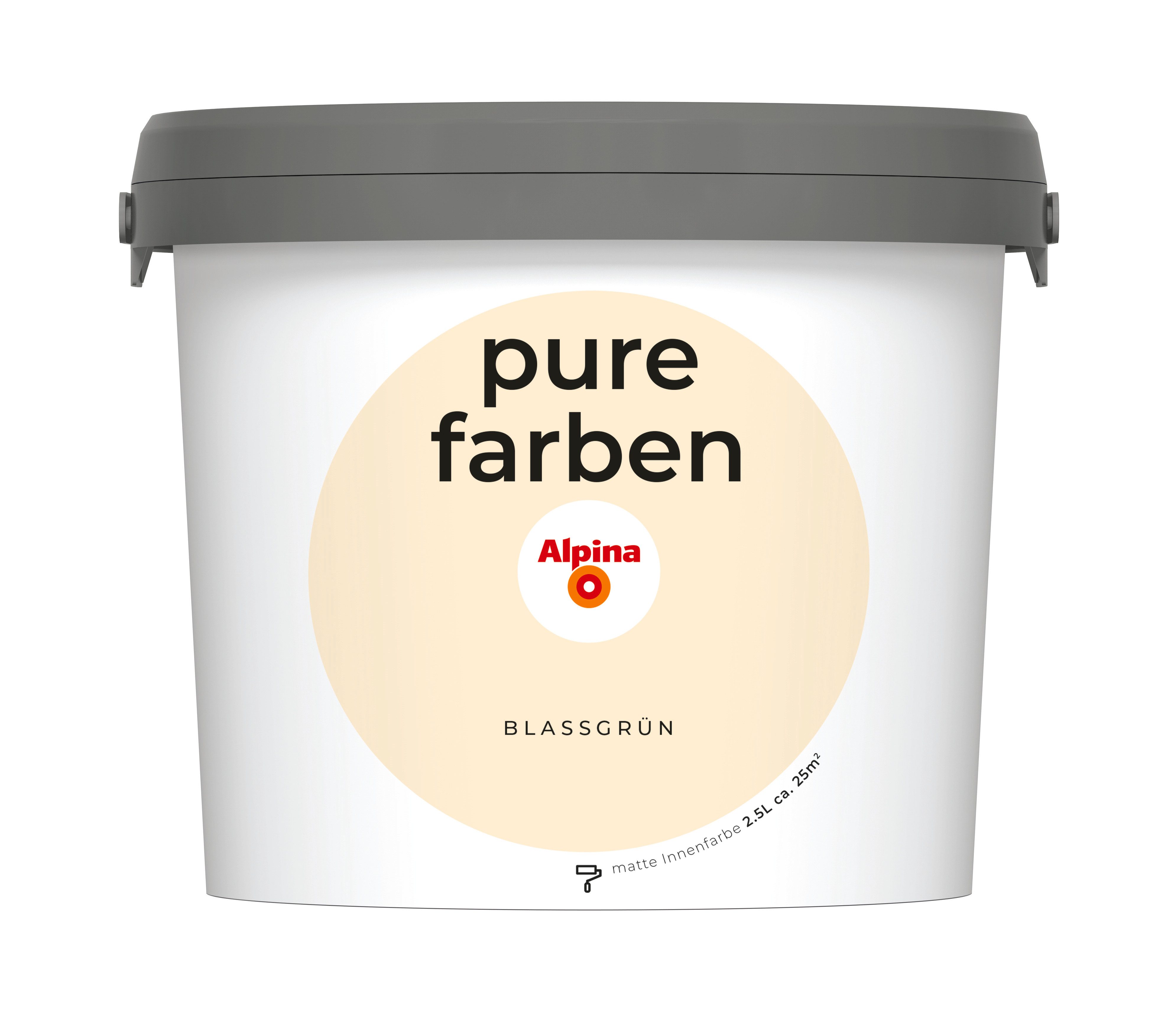 Alpina Wandfarbe Alpina pure farben - Grüntöne