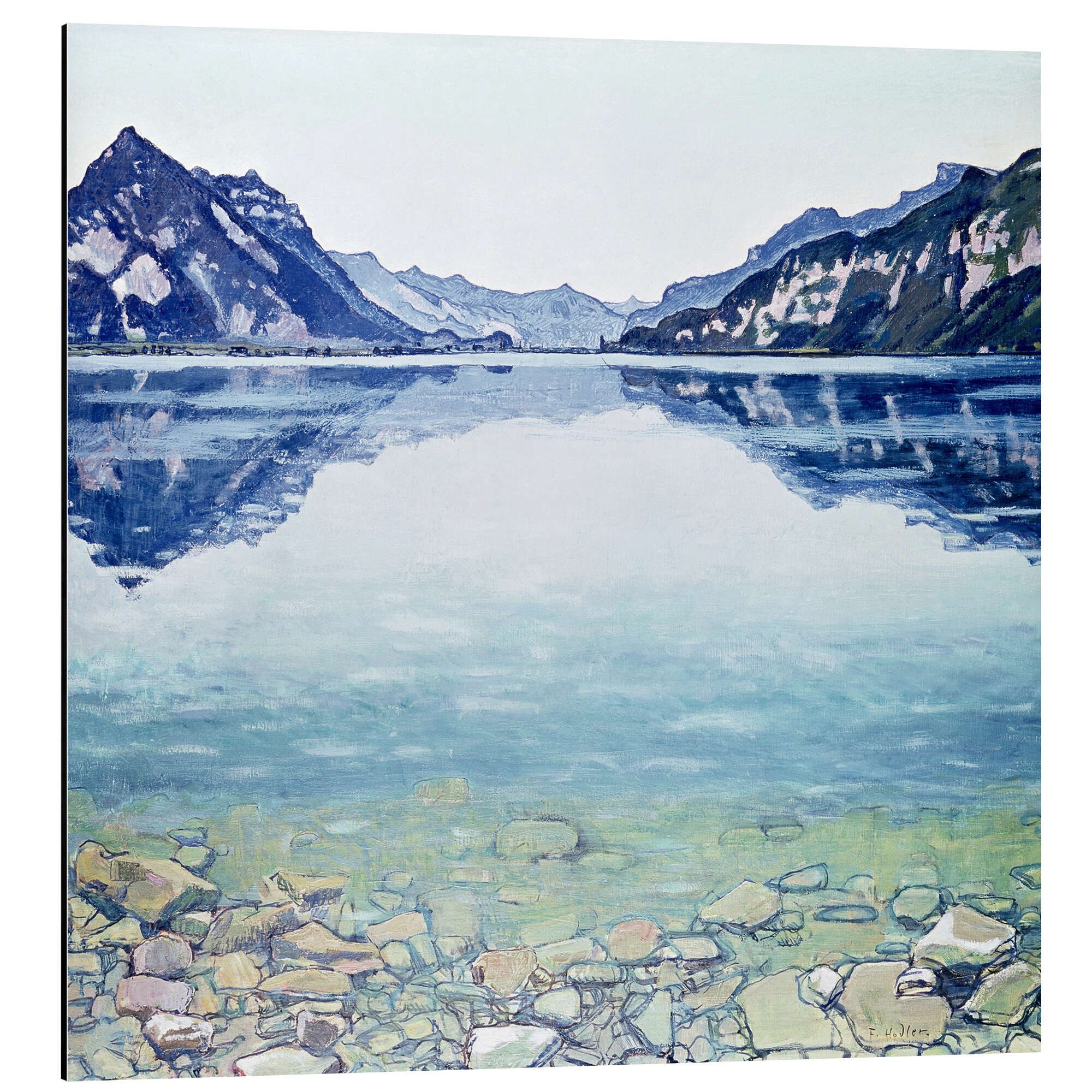 Alu-Dibond-Druck Ferdinand Hodler