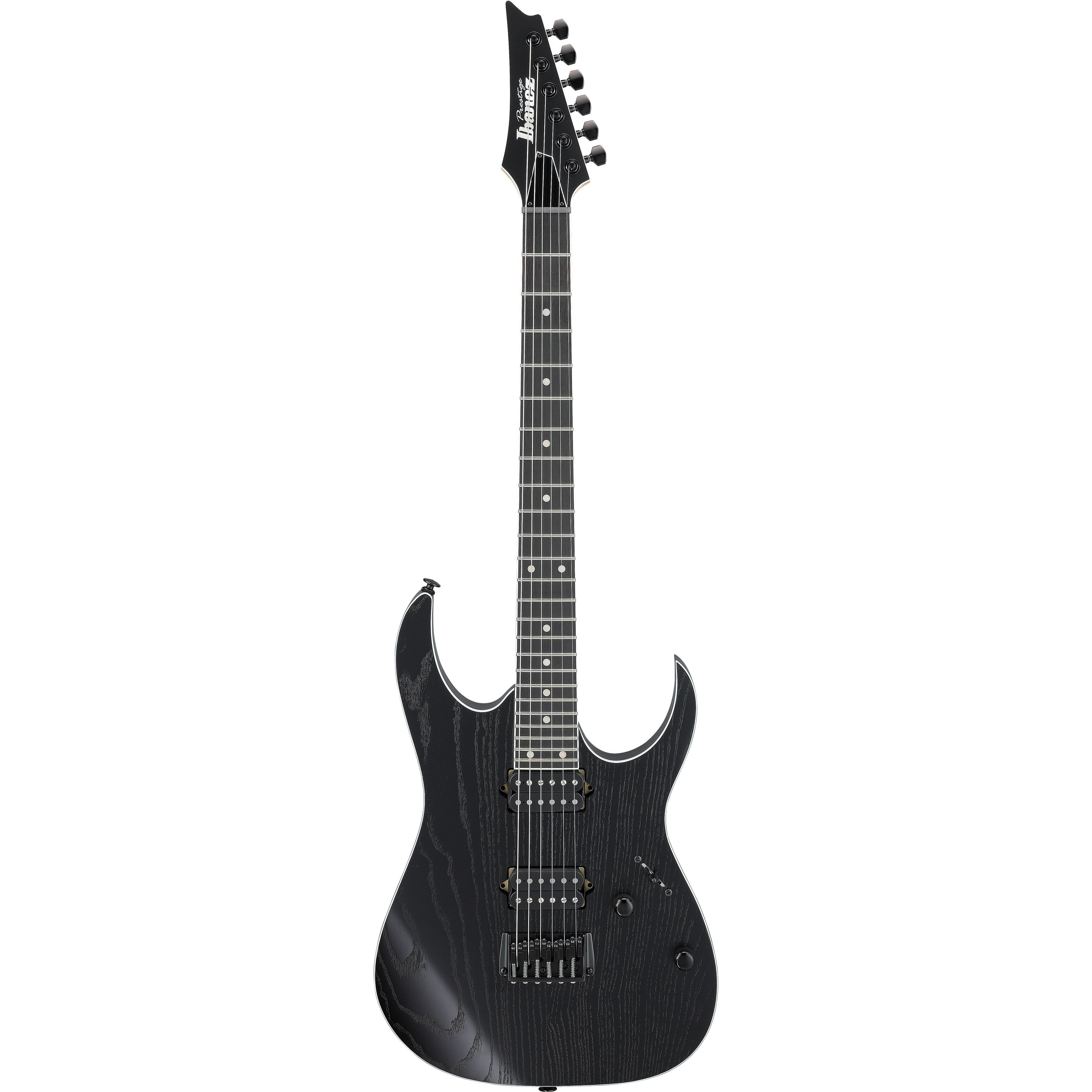 Ibanez E-Gitarre, E-Gitarren, Ibanez Modelle, Prestige RGR662AHBF-WK Weathered Black - E-Gitarre