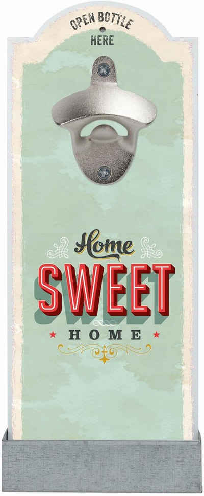 Contento Flaschenöffner »Home Sweet Home«, für die Wand