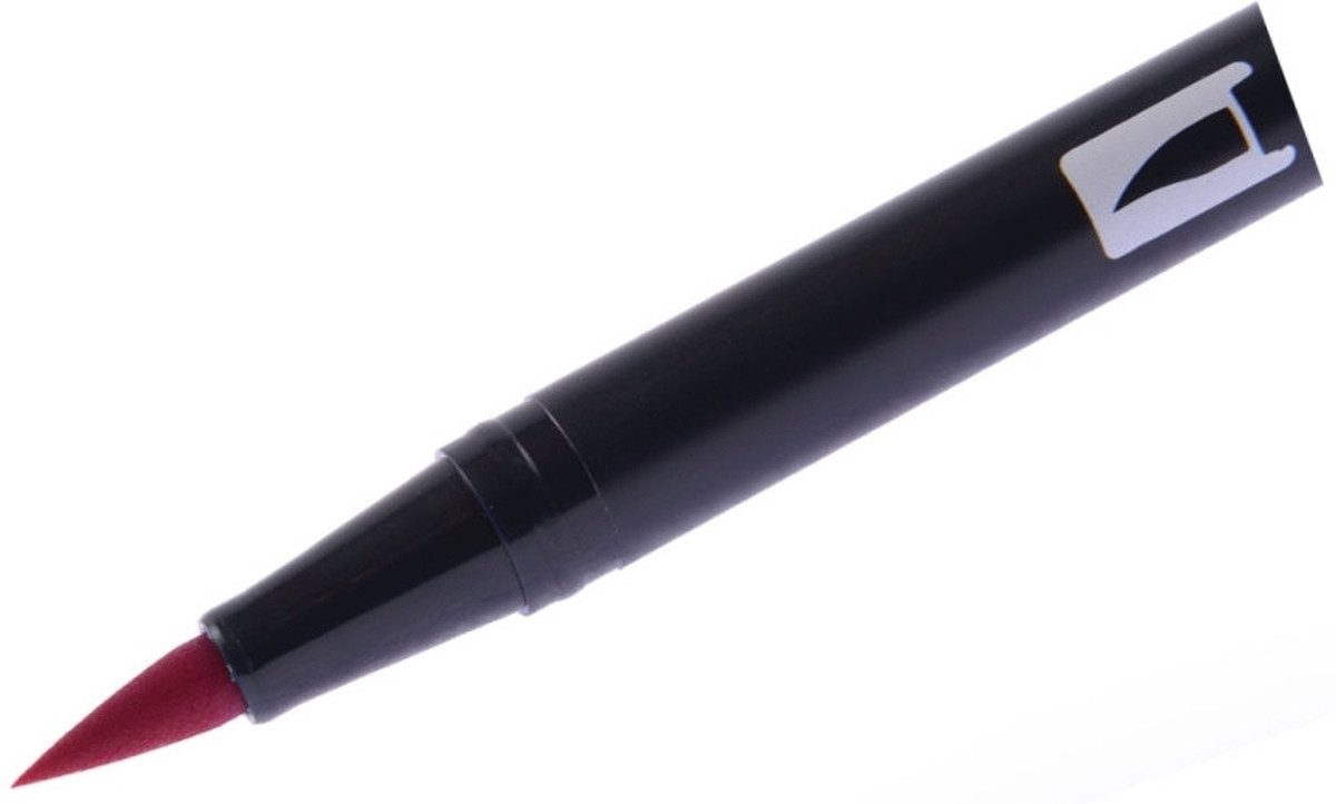 TOMBOW Filzstift Dual-Fasermaler ABT mit Rundspitze/Pinselspitze deep magenta Packung m