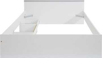 Parisot Funktionsbett Stauraumbett, TOPSELLER, in 2 Breiten, pflegeleichte Kunststoffoberfläche, mit extra Stauraum