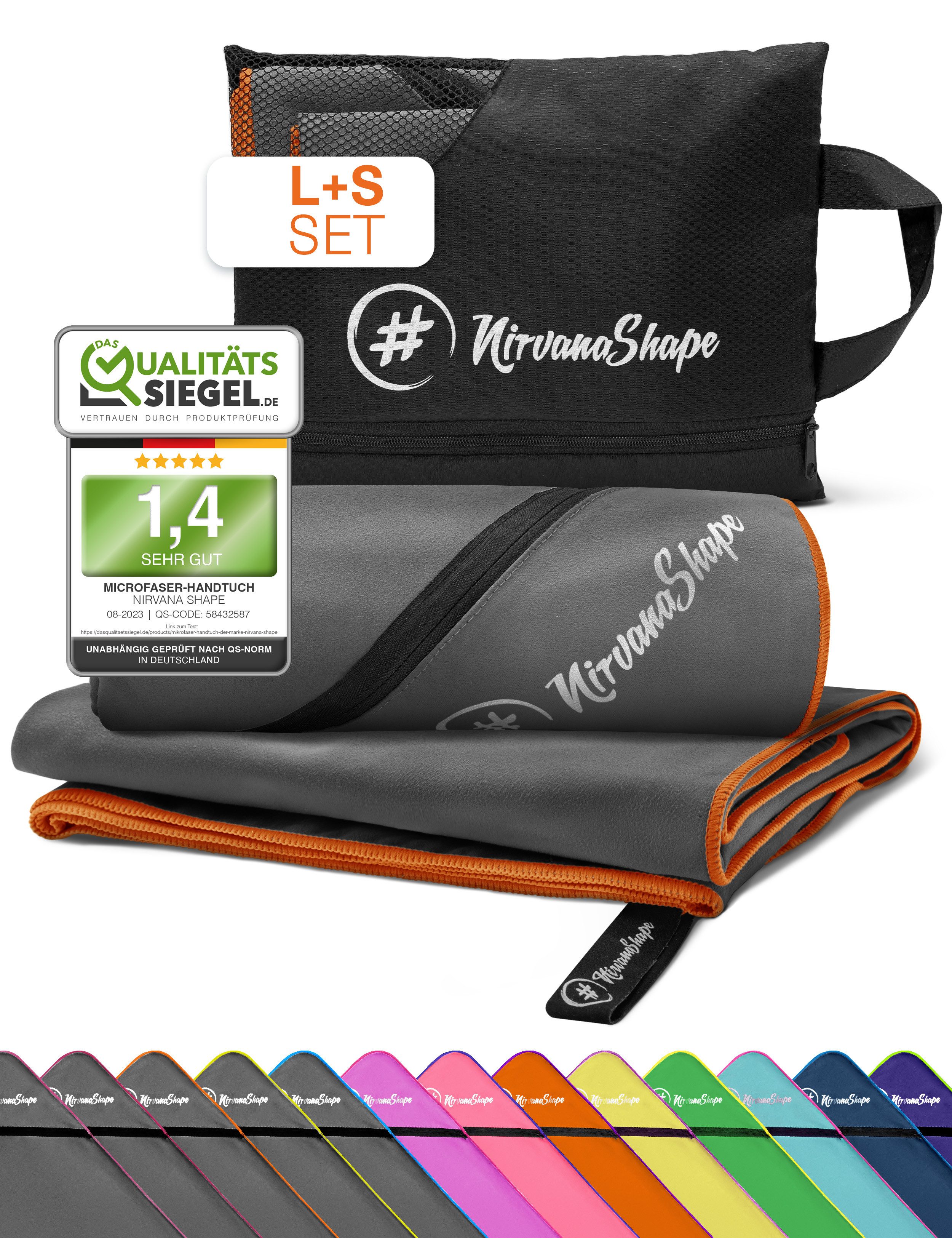 NirvanaShape Reisehandtuch Mikrofaser Handtuch, Badehandtuch, Reisehandtuch günstig online kaufen
