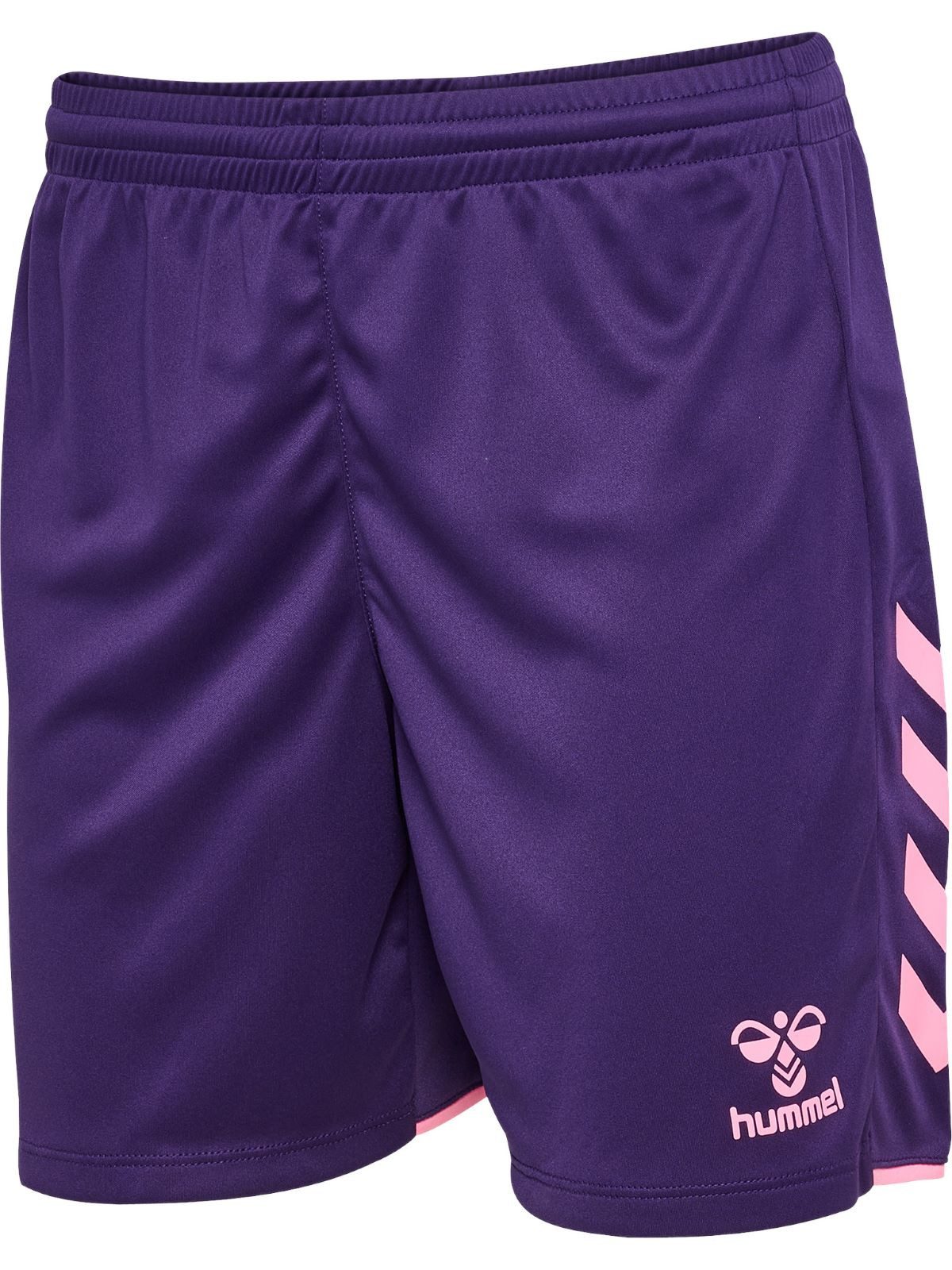 hummel Sporthose hmlCORE 2.0 Shorts (angenehmes Tragegefühl) kurz violett/pink Damen