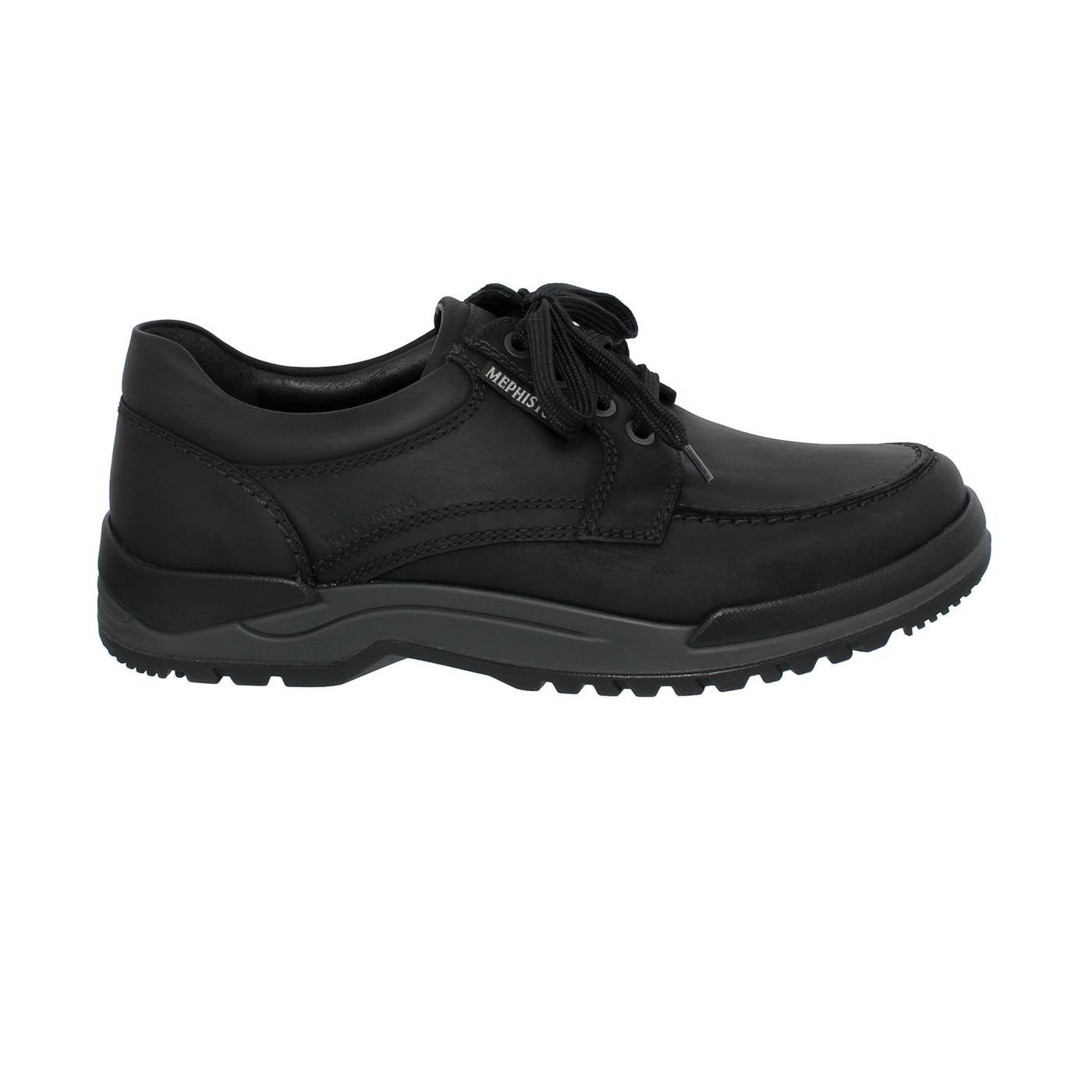 Mephisto Mephisto CHARLES Halbschuh, Fettleder, AIR-RELAXE - Technologie, Grizz Schnürschuh