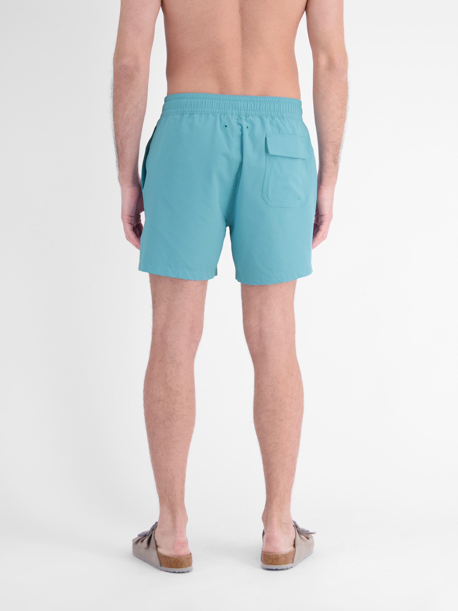 LERROS Strandshorts aus Seersucker, mit Kordelzug
