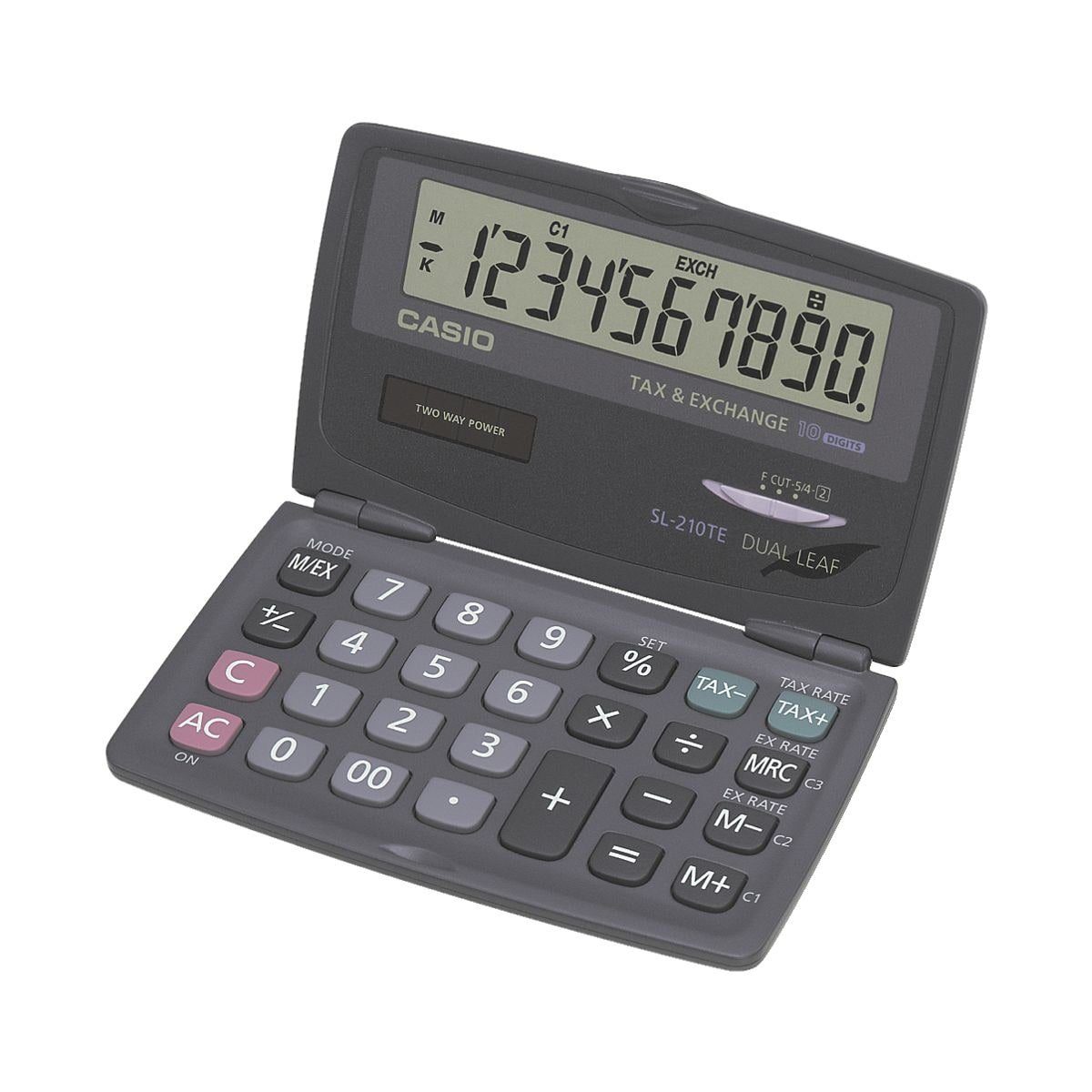 Neuestes Design CASIO Taschenrechner SL-210TE