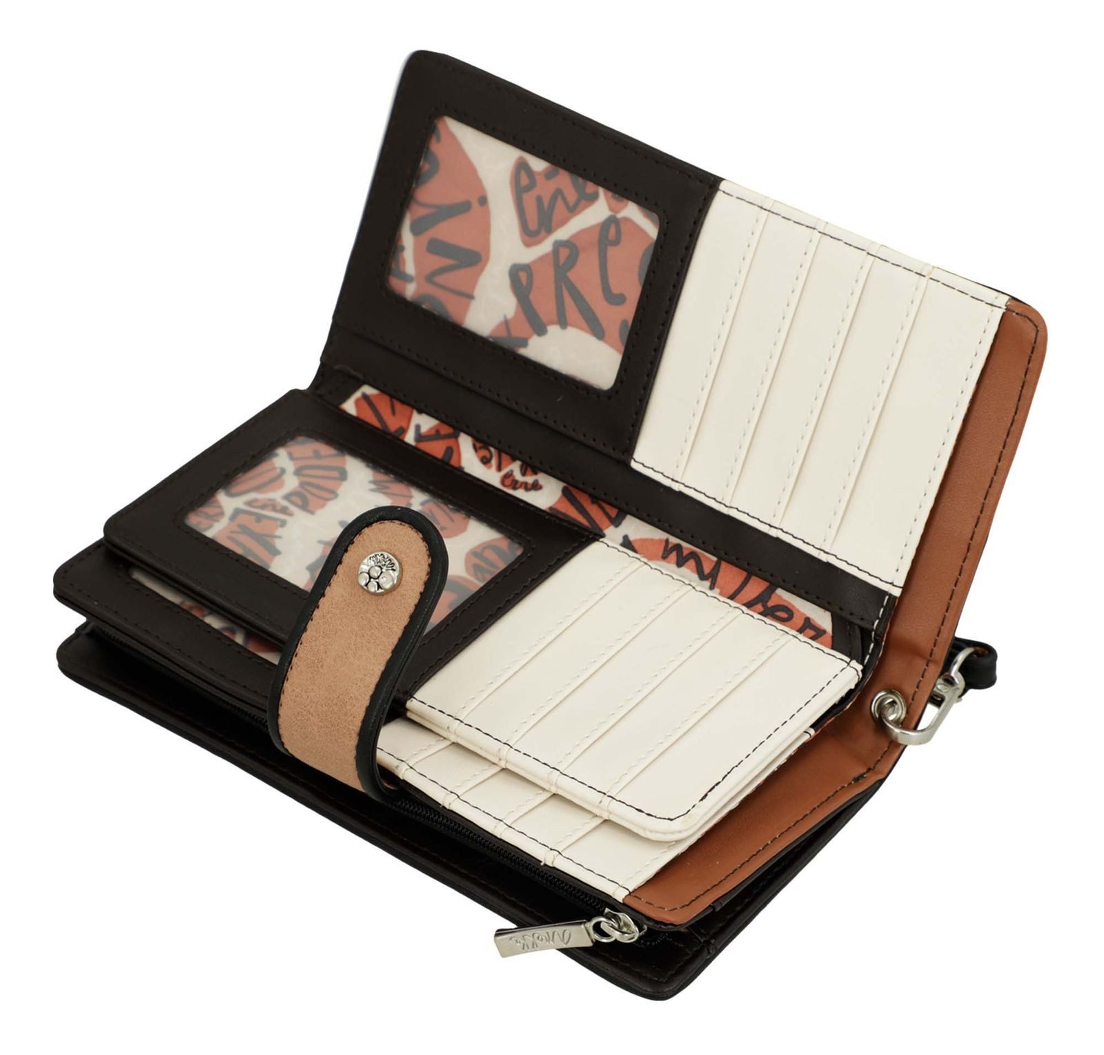 Anekke Geldbörse Wallet, mit RFID-Blocker Schutz