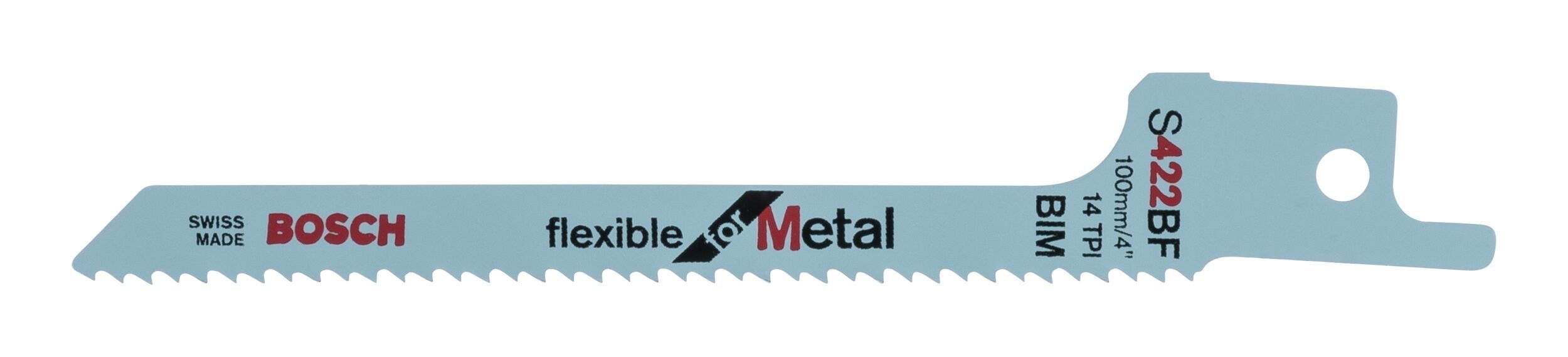 BOSCH Säbelsägeblatt (5 Stück), S BF Metal 422 for 5er-Pack Flexible 