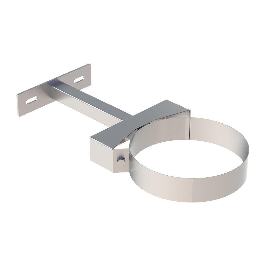 Jeremias Schornstein Ø 130 mm Jeremias DW Vision Wandhalterung verstellbar 50 - 250 mm, Ø 130 mm