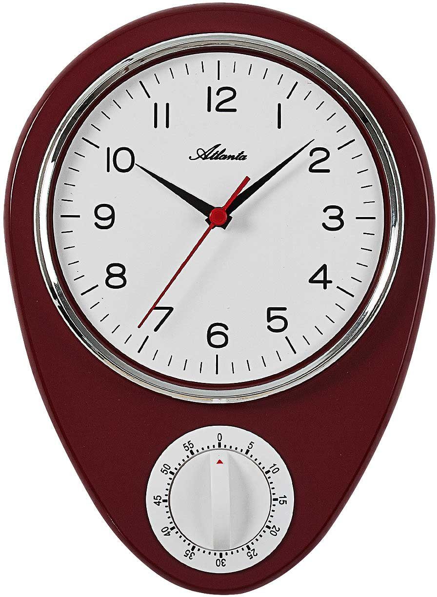 Atlanta Wanduhr KÃ¼chenuhr Wanduhr - Atlanta Modell: 6114/1