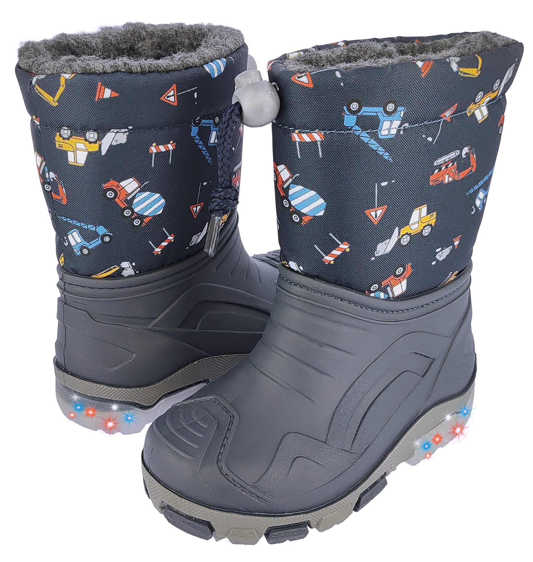 Beck Winterstiefel Digger mit Blinksohle Gummistiefel – Bild 4 von 5