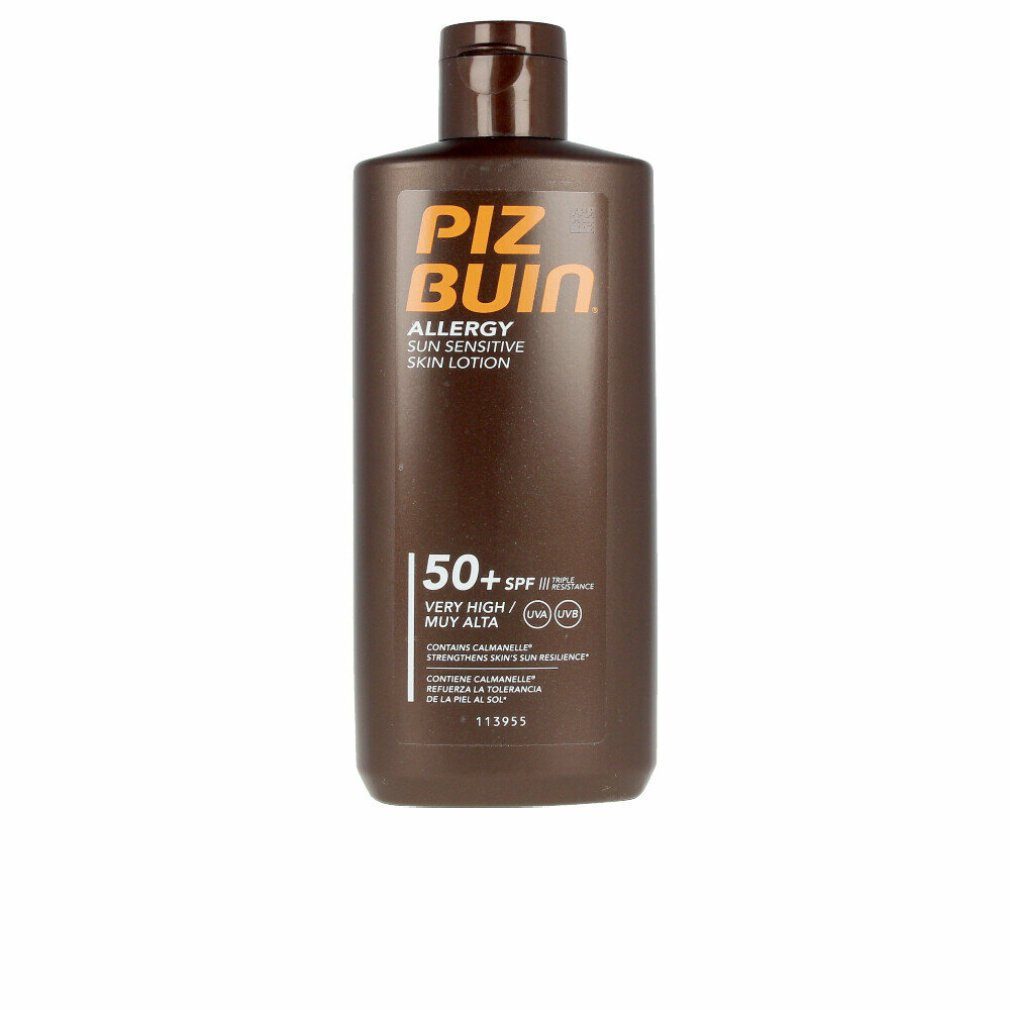 Piz Buin Sonnenschutzpflege Allergy Sun Sensitive Skin Lotion SPF50+ 200ml