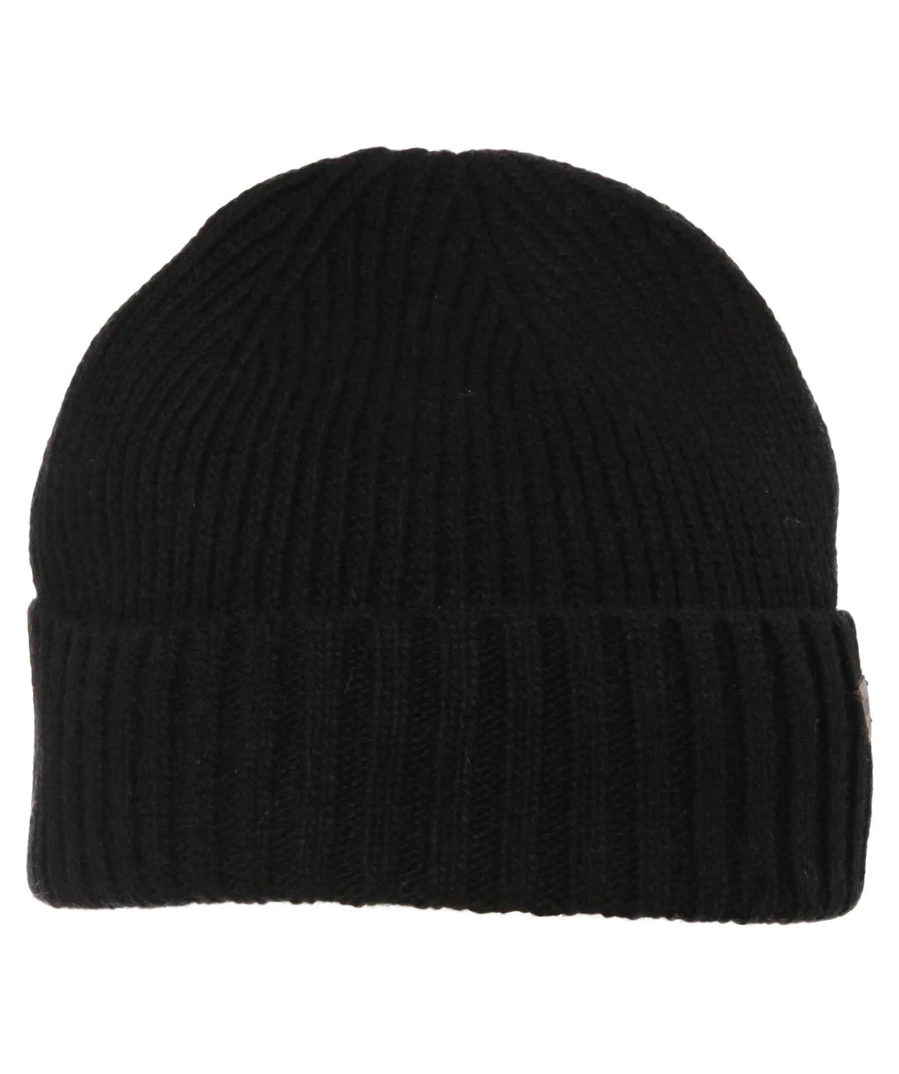 Strickmütze (15) schwarz CARLTON Beanie Barbour Herren