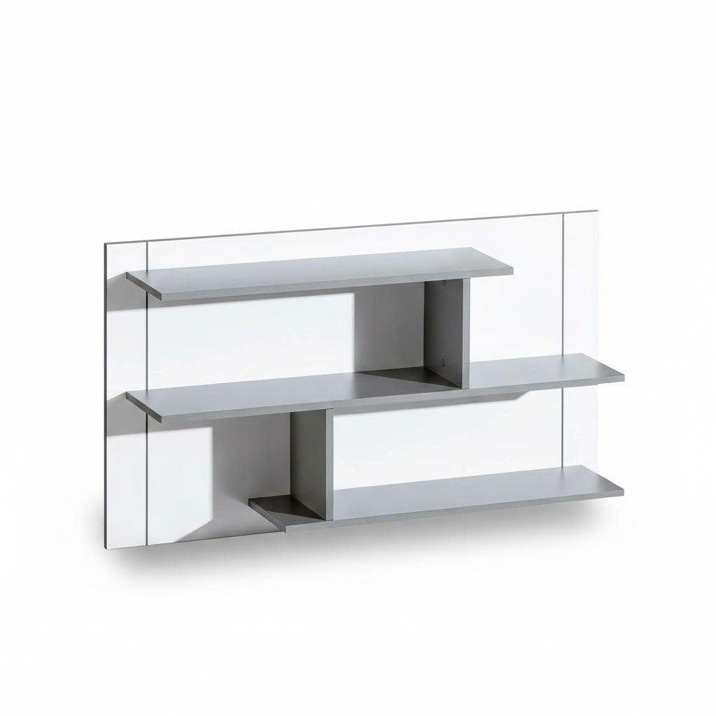 Xlmoebel Wandregal Bücheregal Wandregal Wohnzimmer Wand Regale Sofort, 1-tlg., Hergestellt In Europa