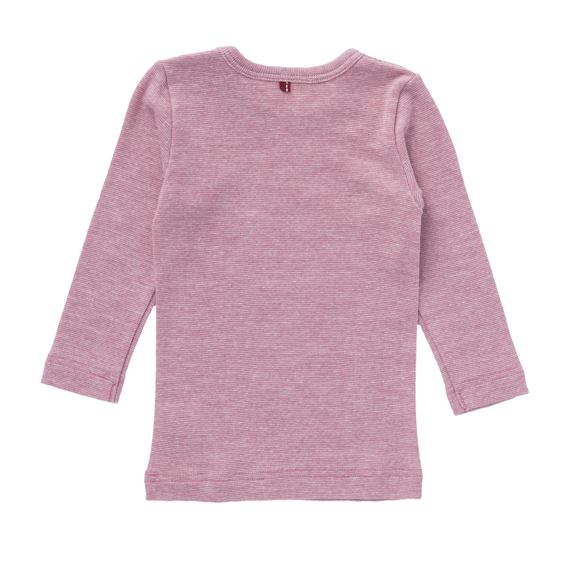 People Wear Organic Langarmshirt aus Baumwolle, Wolle und Seide, Baby Langarmshirt Bio Baumwolle, Bio Wolle – Bild 2 von 2