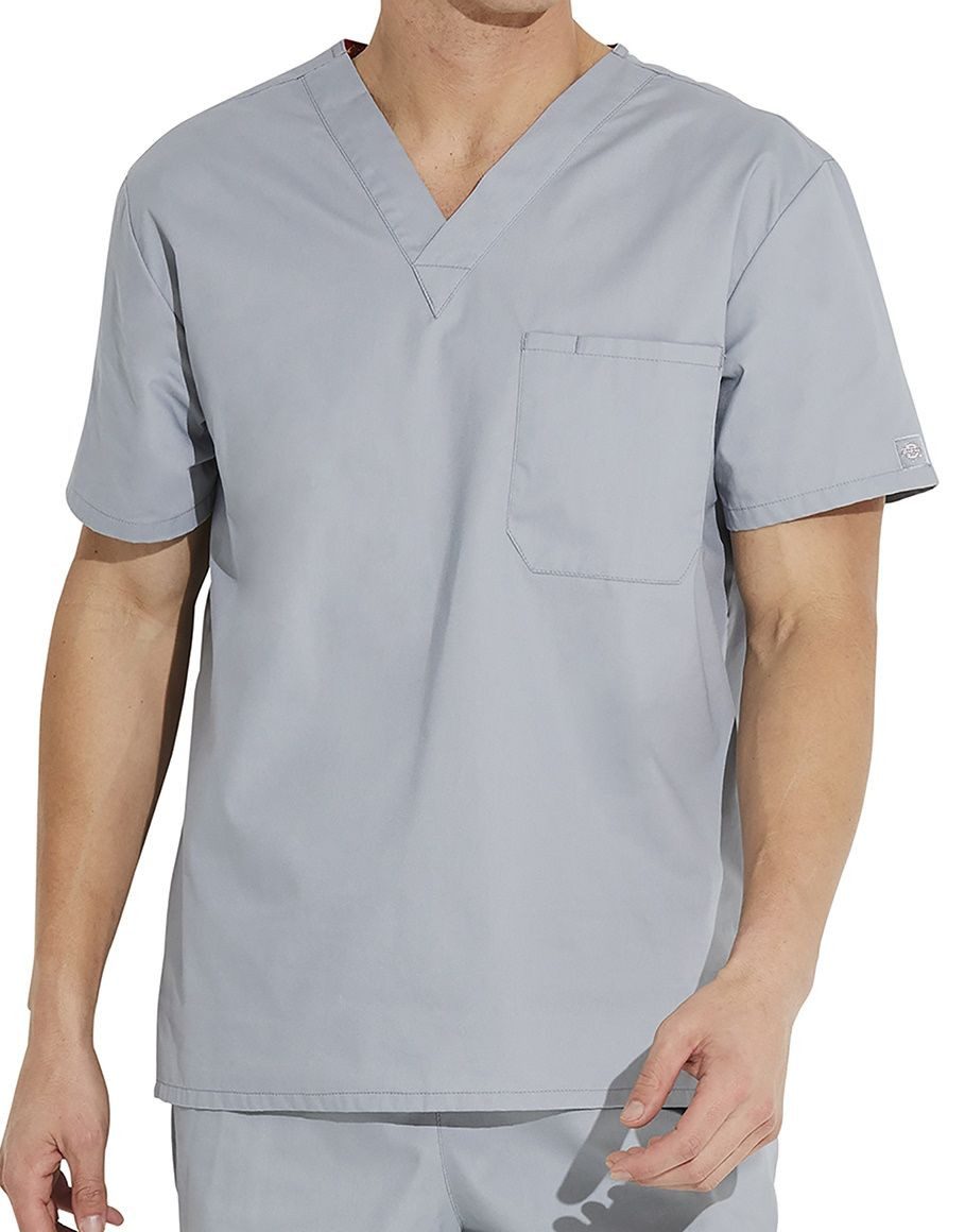 Dickies Funktionsbluse, Schlupfkasack, Unisex Kasack, EDS Scrubs Unisex Pflegekasack mit Brusttasche