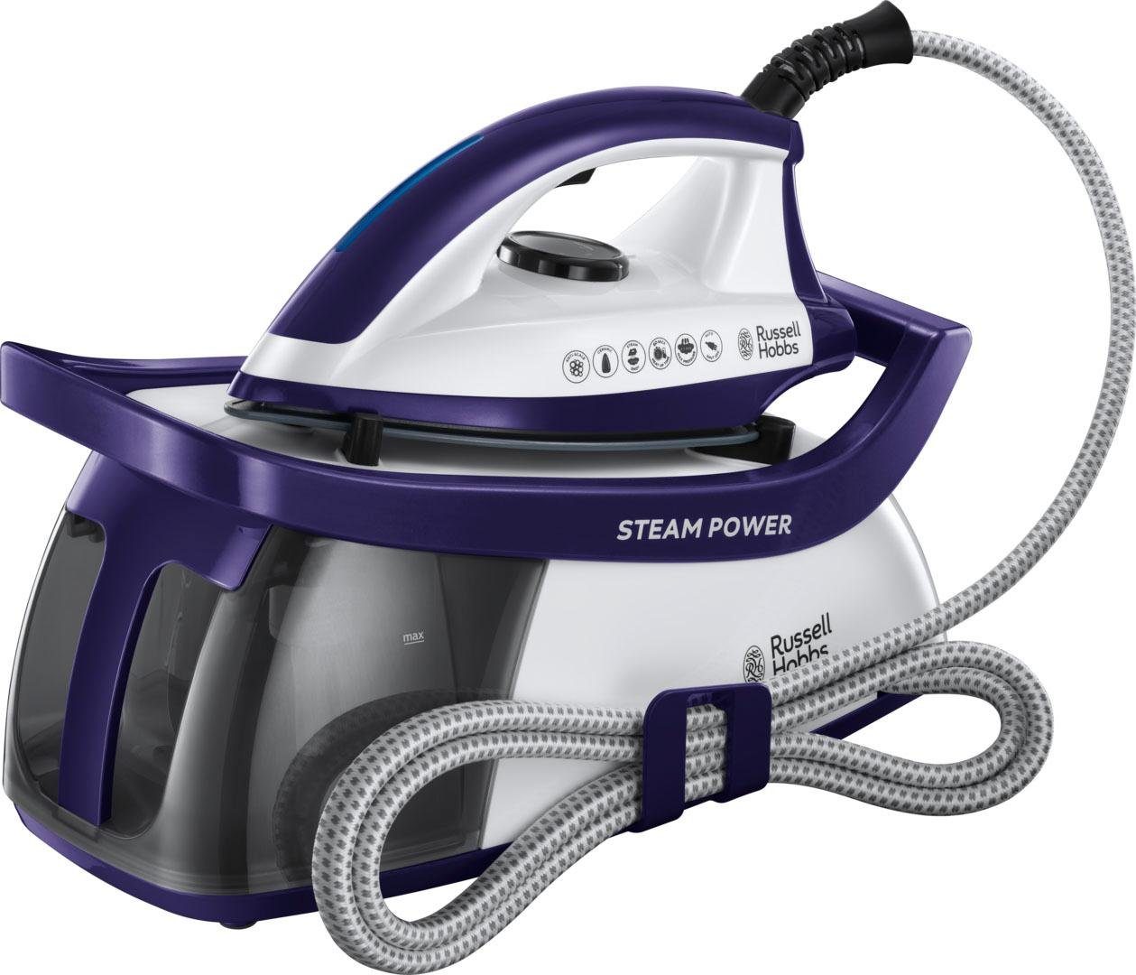 RUSSELL HOBBS Dampfbügelstation Power Steam 24440-56, 1300 ml Wassertank, 2600 Watt