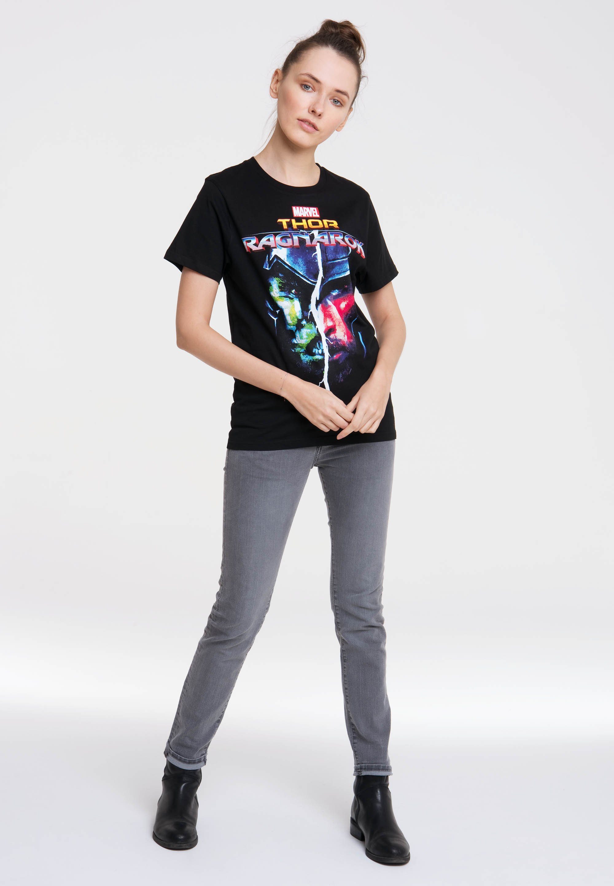 LOGOSHIRT T-Shirt Marvel Comics mit lizenzierten Design