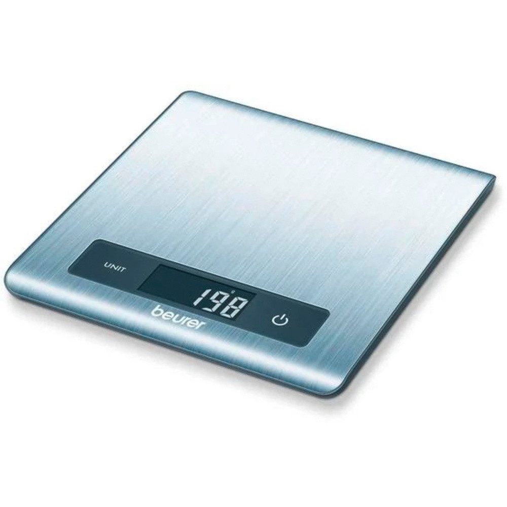 BEURER Küchenwaage Beurer KS 51 Küchenwaage digital Wägebereich (max)=5 kg Edelstahl 20