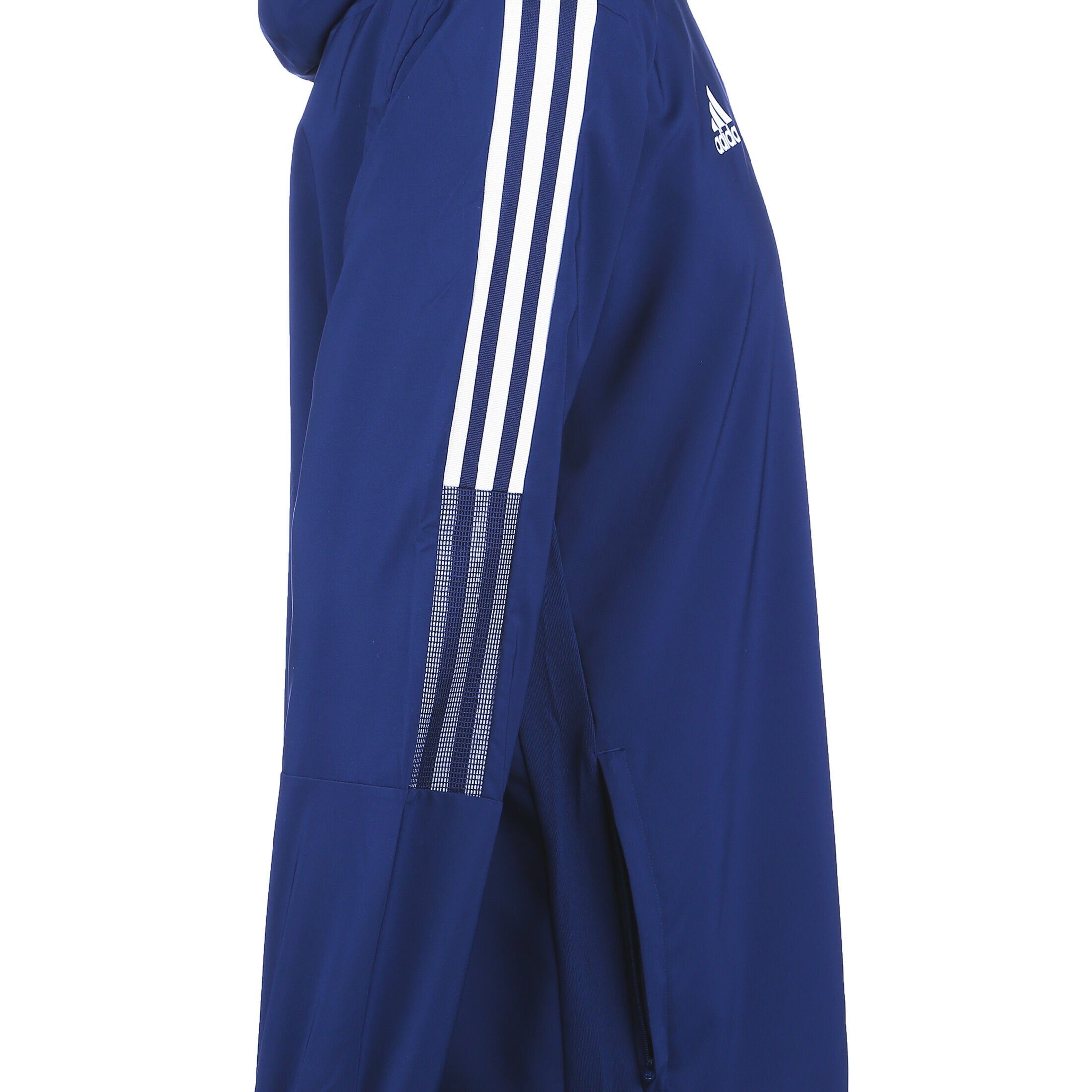 adidas Performance 21 Trainingsjacke / Tiro weiß blau Herren Trainingsjacke