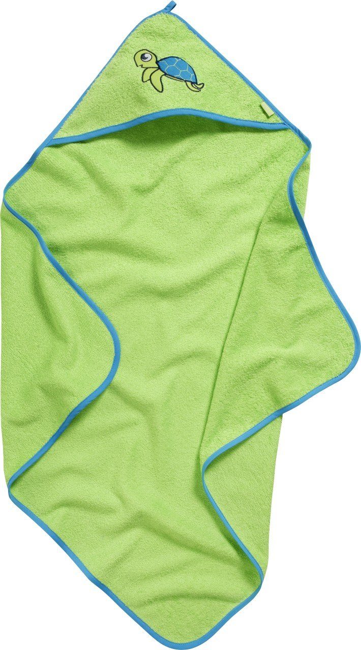 Playshoes Badeponcho Frottee-Kapuzentuch Schildkröte