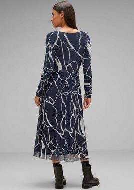 STREET ONE Meshkleid mit Allover-Muster