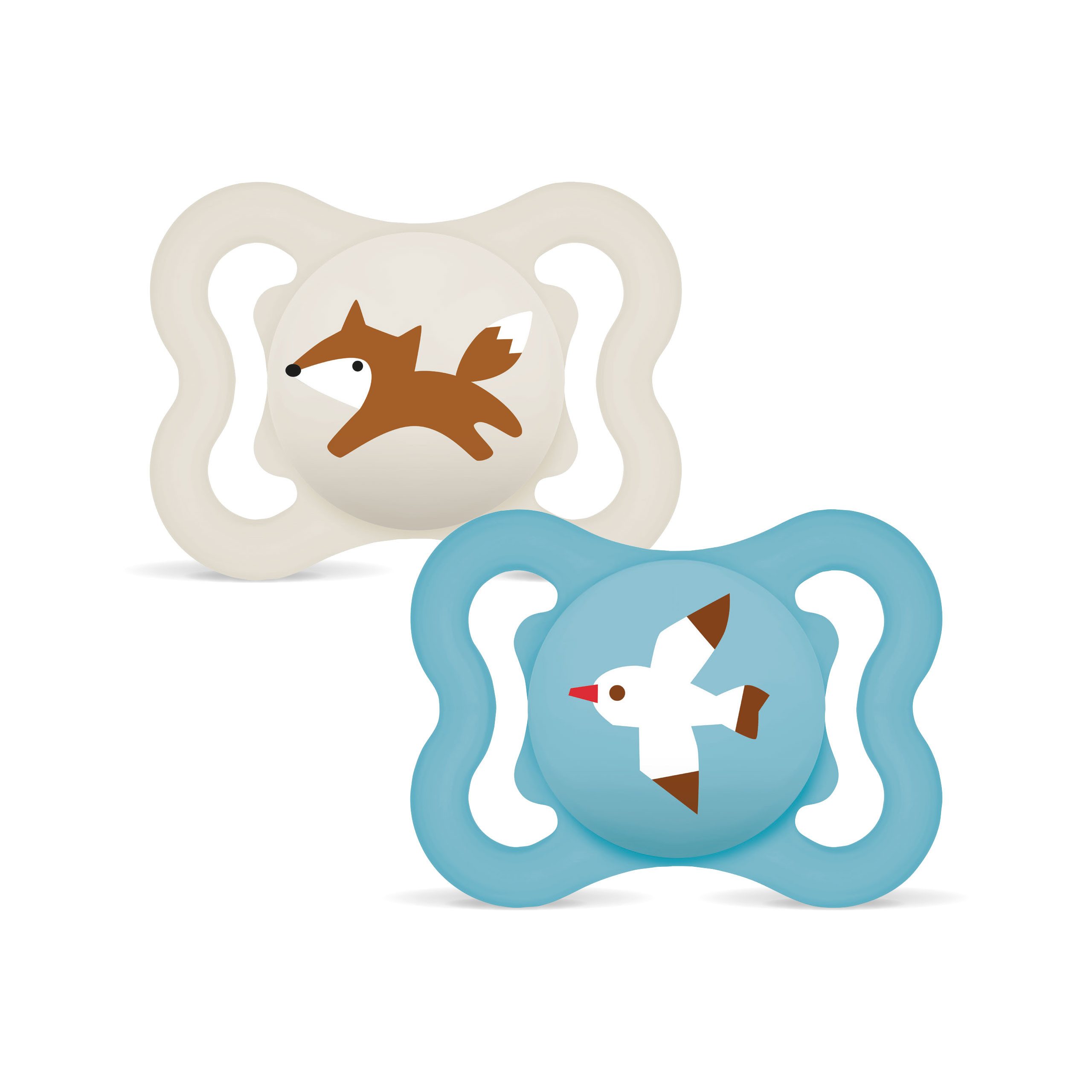 MAM Schnuller Supreme Silikon Symmetrisch Oval