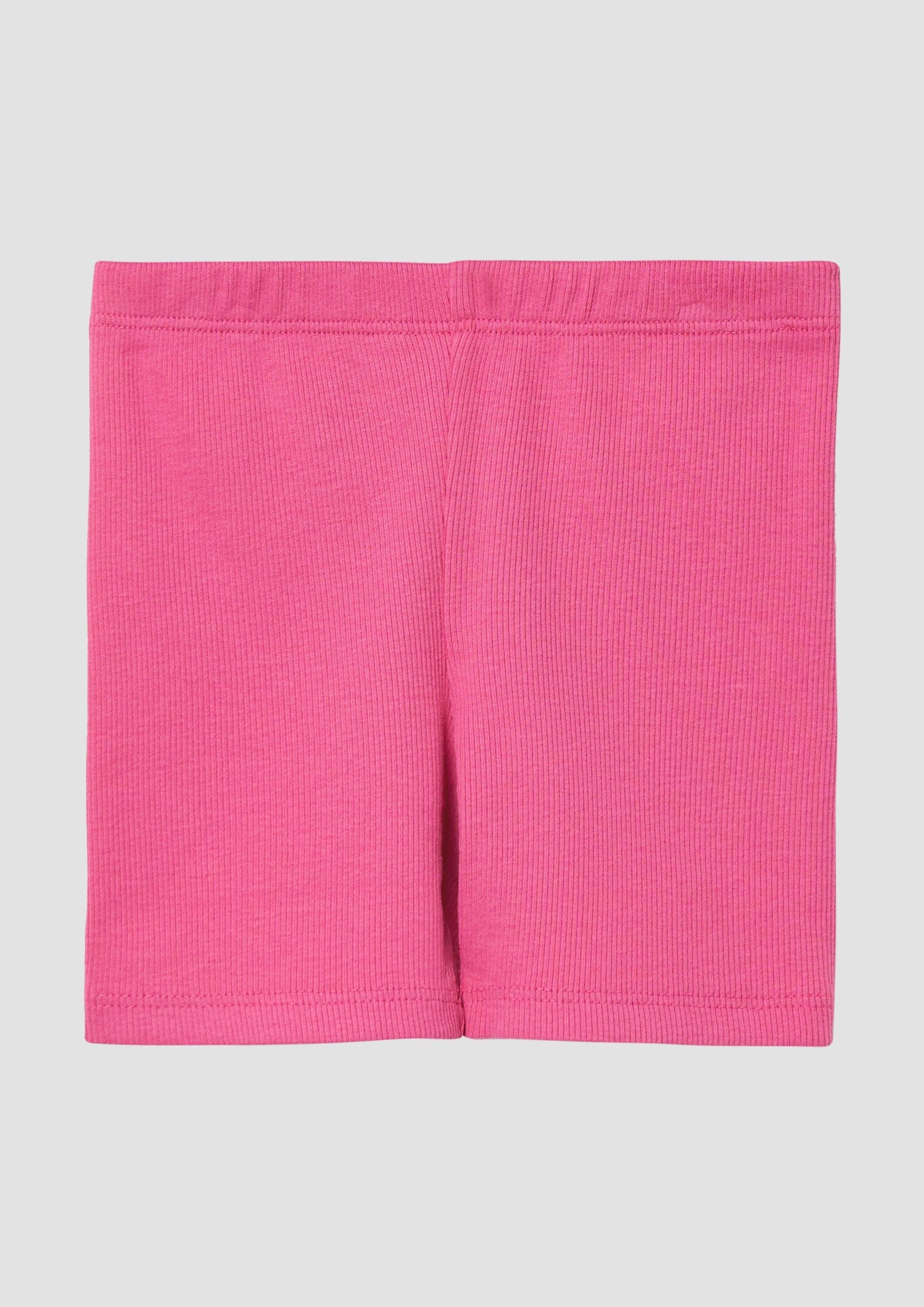 s.Oliver Shorts Leggins Radlerhose aus Rippware