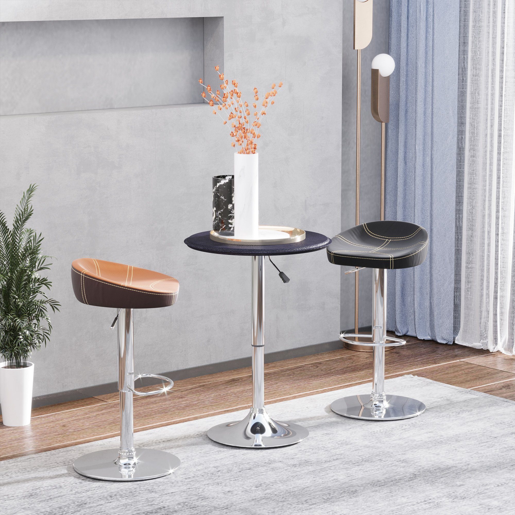 HOMCOM Bartisch Esstisch, Küchentisch, Küchentresen Tresentisch günstig online kaufen