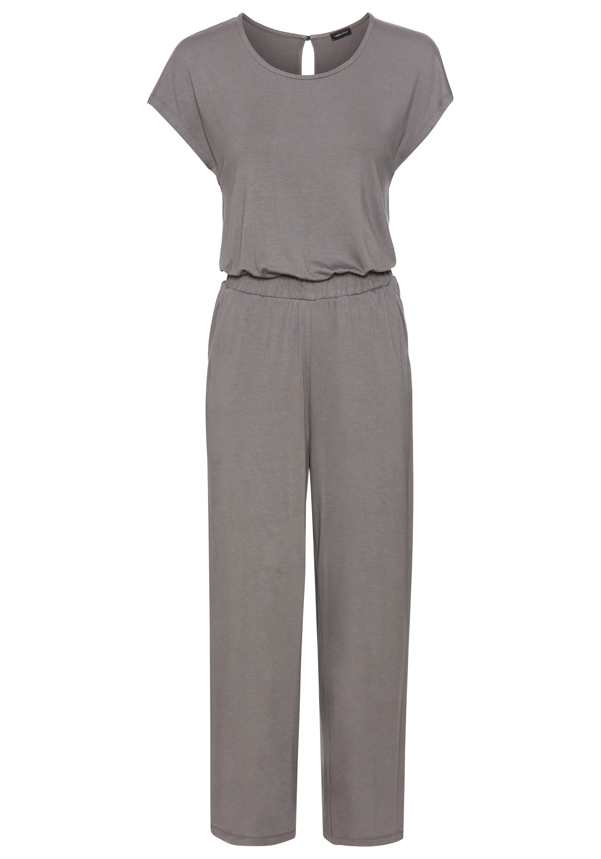 Laura Scott Jumpsuit aus elastischem Jersey