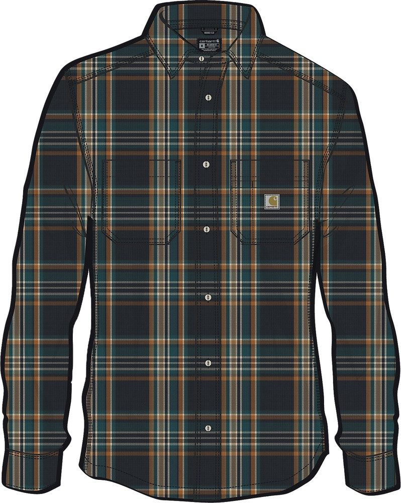 Carhartt Langarmhemd Long Plaid 107010