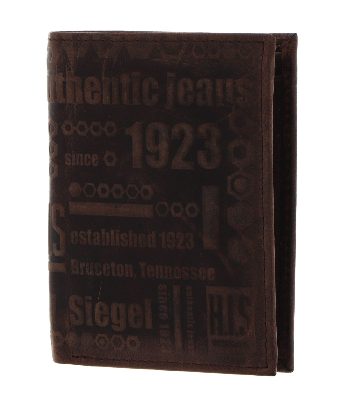 H.I.S Geldbörse Wallet, aus echtem Leder