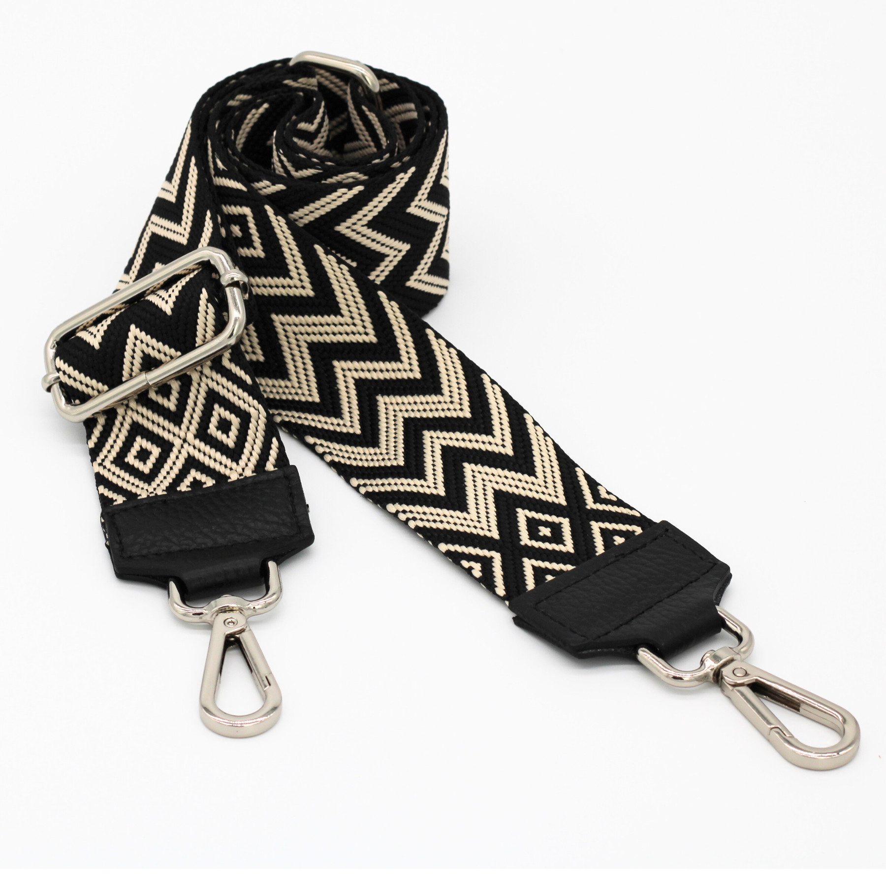 BRISE TASCHE Schulterriemen Taschengurt für Damen & Herren, 5cm Breiter Verstellbarer Schultergurt Verstellbar 80cm-130cm, hergestellt in Italien