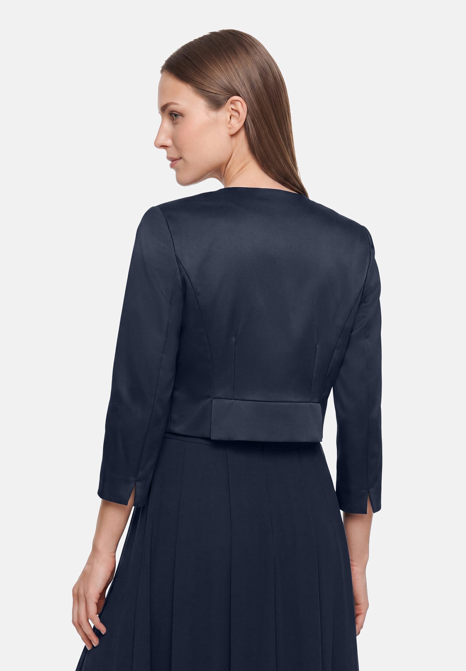 Vera Mont Bolerojacke Damen mit Kellerfalten