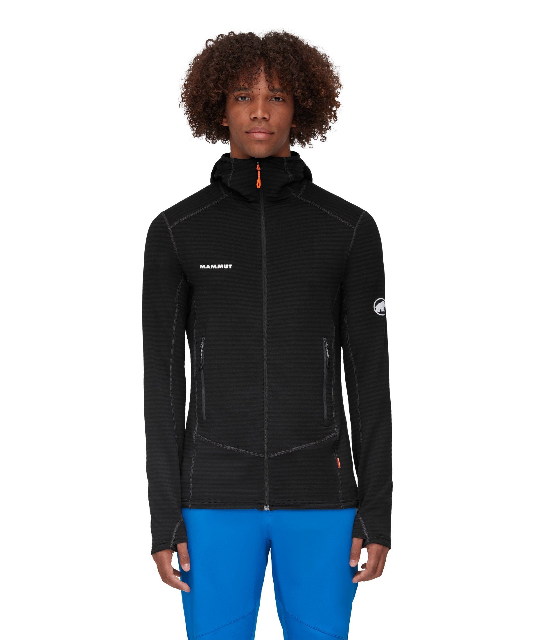 Taiss Jacket Mammut Hooded Men black Light ML Fleecejacke