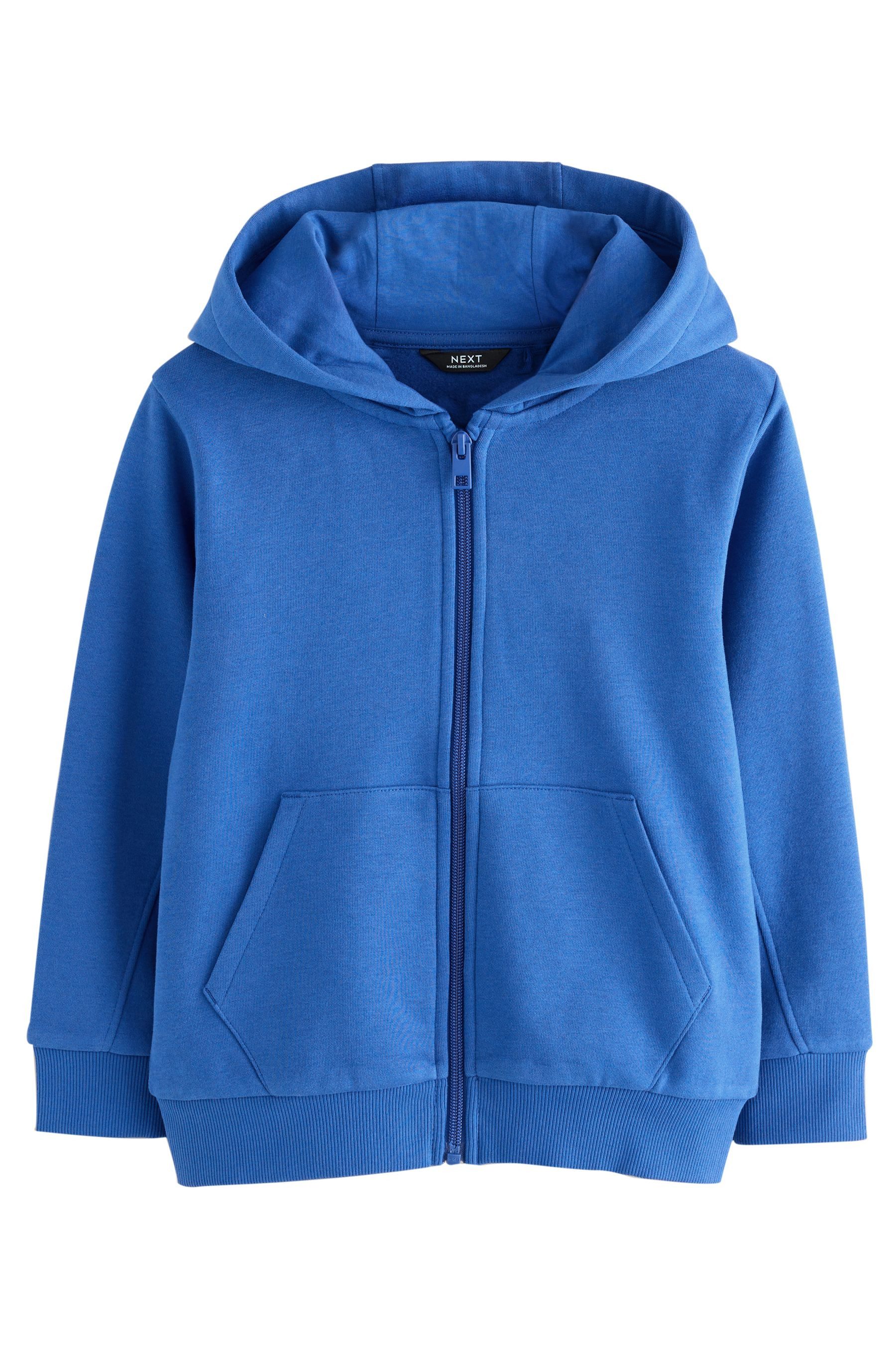 Next Hoodie Kapuzenjacke mit Reißverschluss und Hirsch (1-tlg)